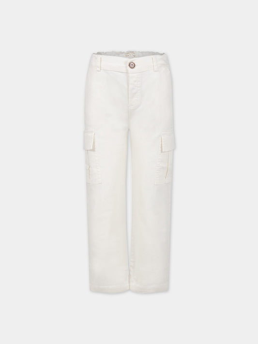 Pantaloni  bianchi per bambino,Zhoe & Tobiah,JPS8 1