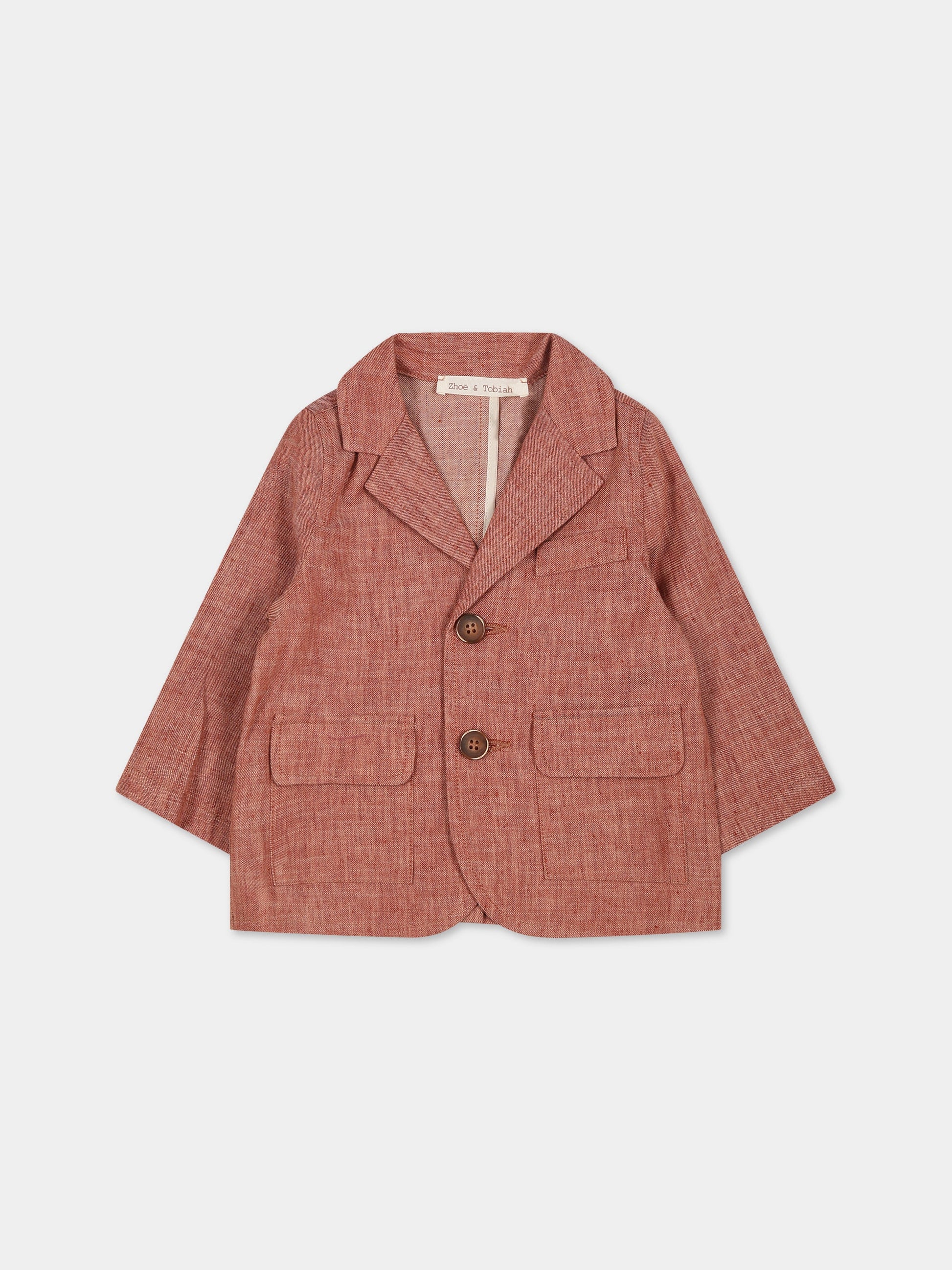 Giacca  marrone per neonato,Zhoe & Tobiah,CLD4 99