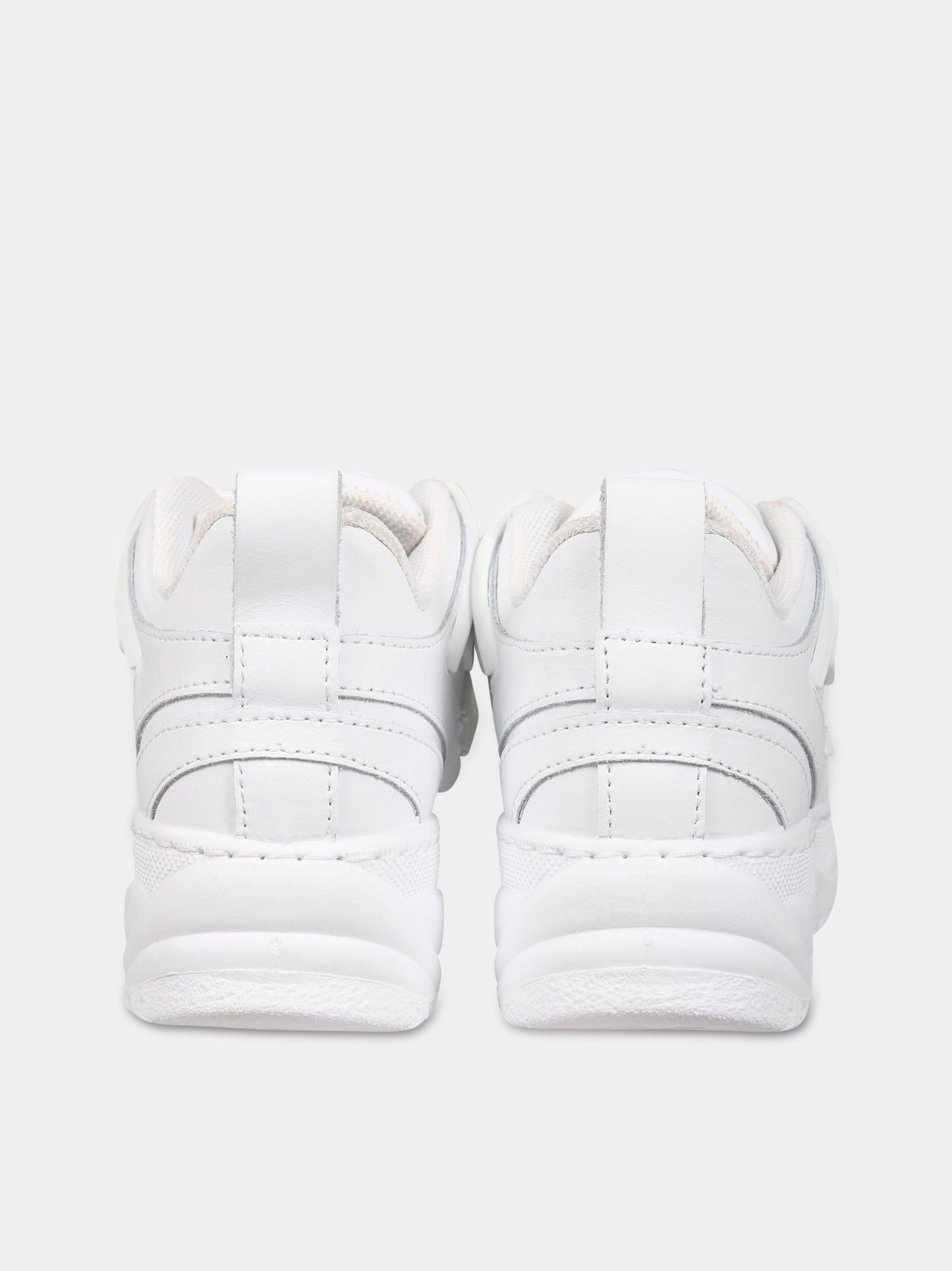 Sneakers bianco per bambina con iconici eyes flirting,Chiara Ferragni Collection,CFB150 009 S23 K