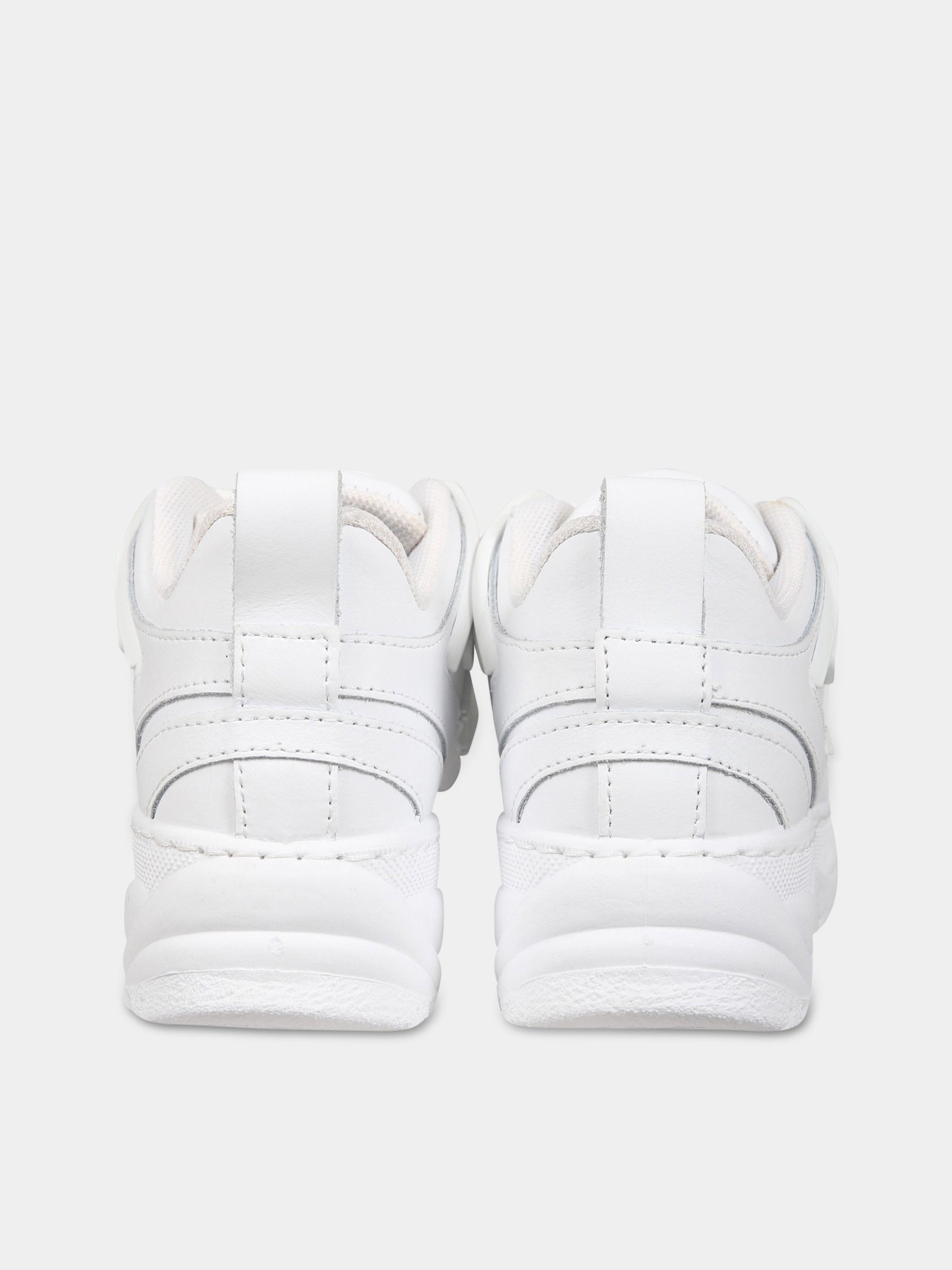 Sneakers bianco per bambina con iconici eyes flirting,Chiara Ferragni Collection,CFB150 009 S23 K