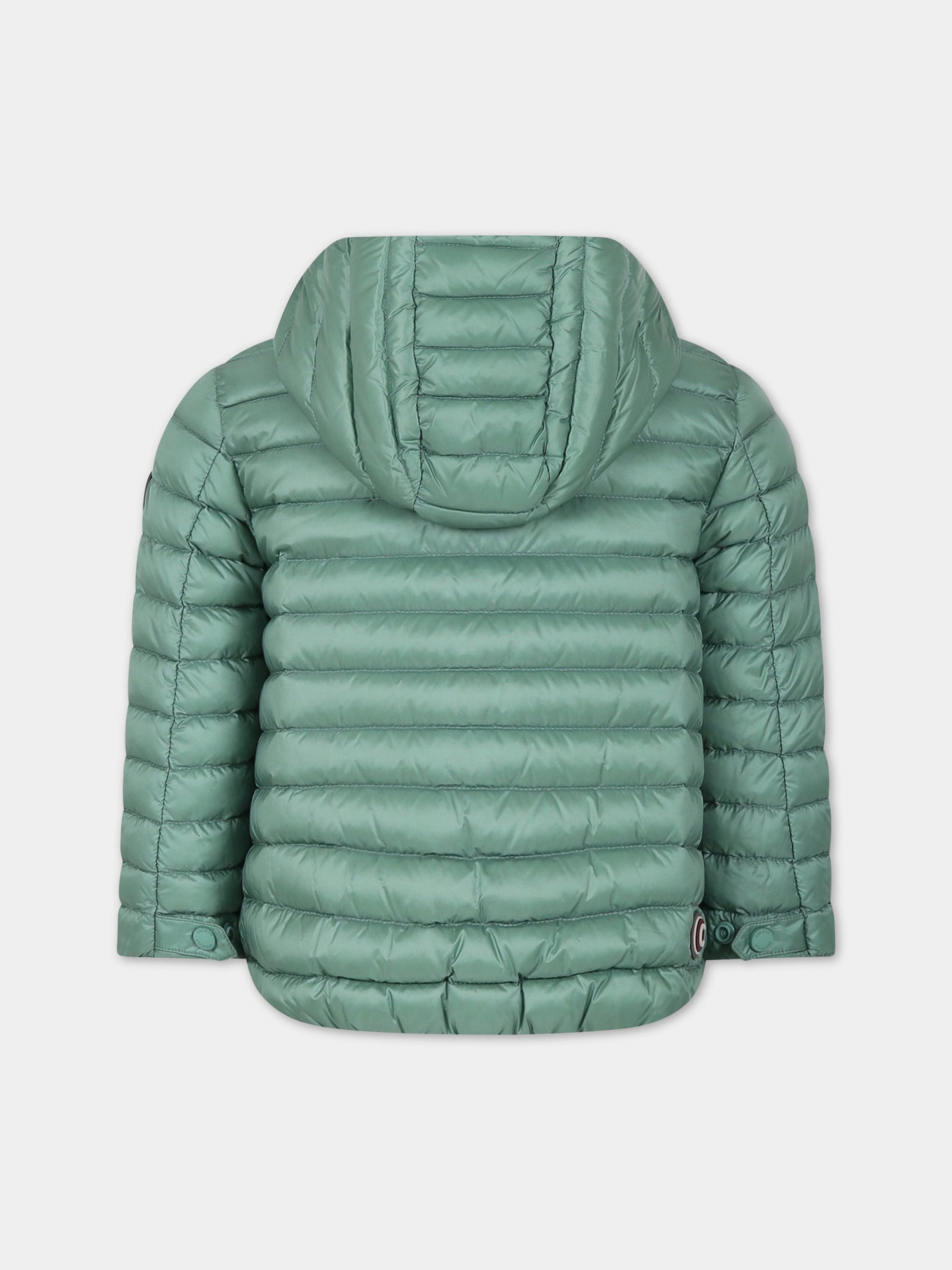 Piumino verde per bambina con logo,Colmar Originals Kids,3422U 9VX 585
