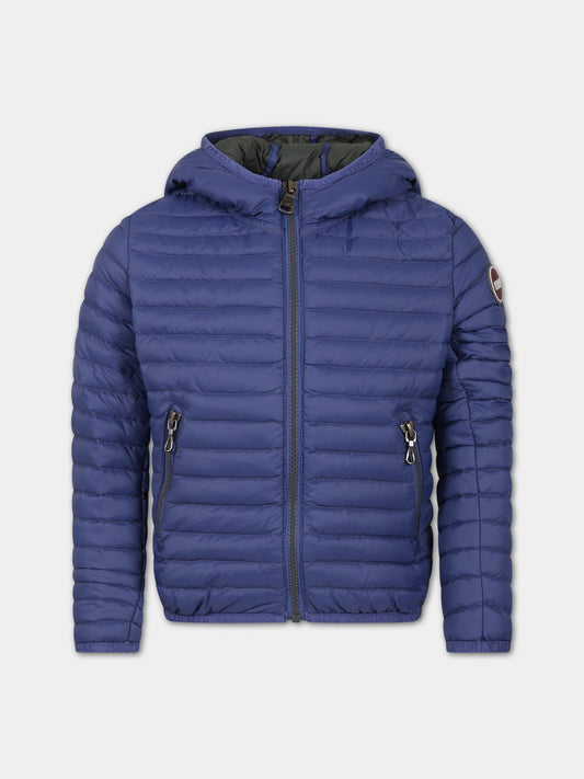 Piumino blu per bambino con logo,Colmar Originals Kids,3487R 8VX 540