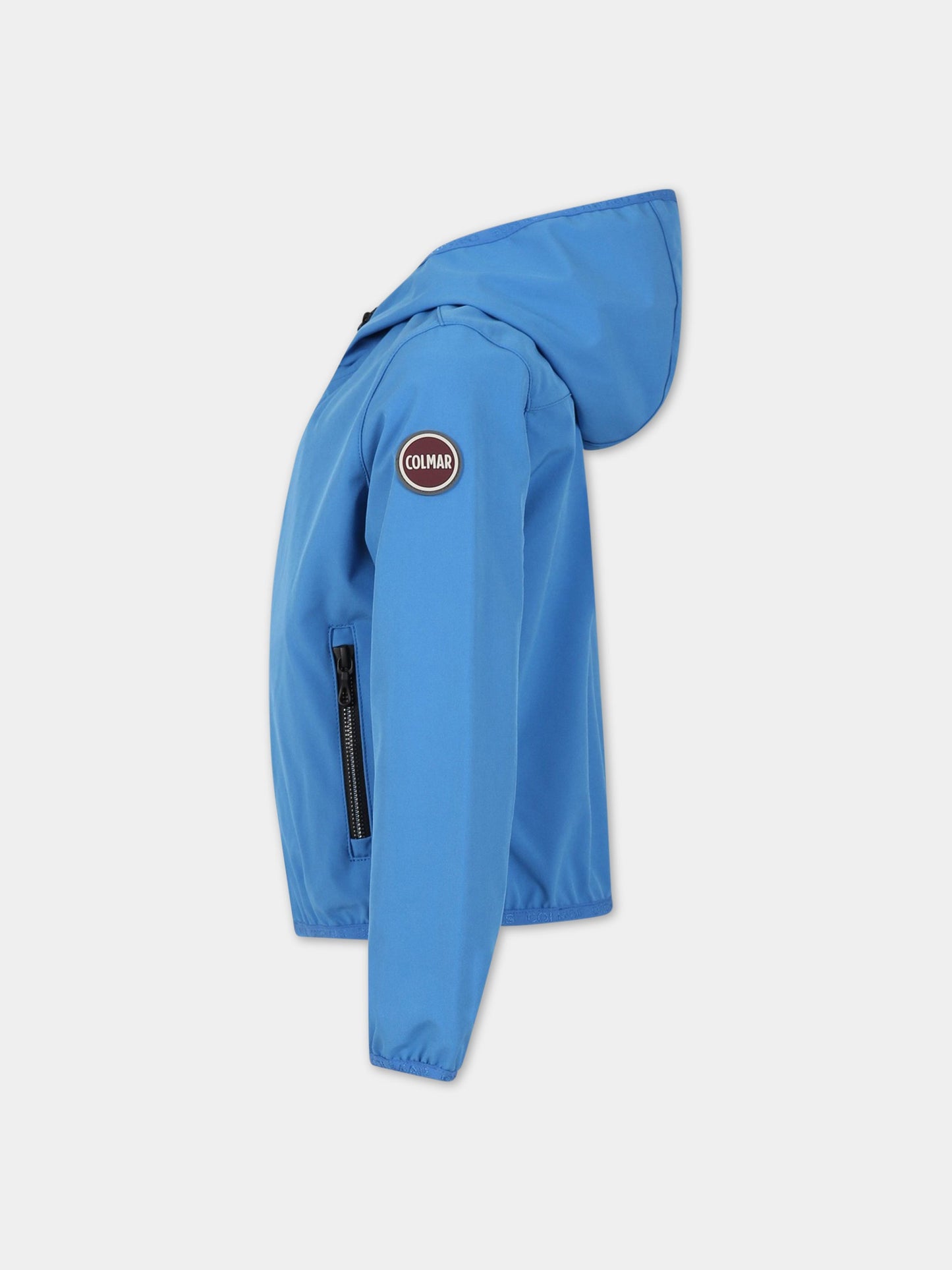 Giubbotto celeste per bambino con logo,Colmar Originals Kids,3966 6WV 339