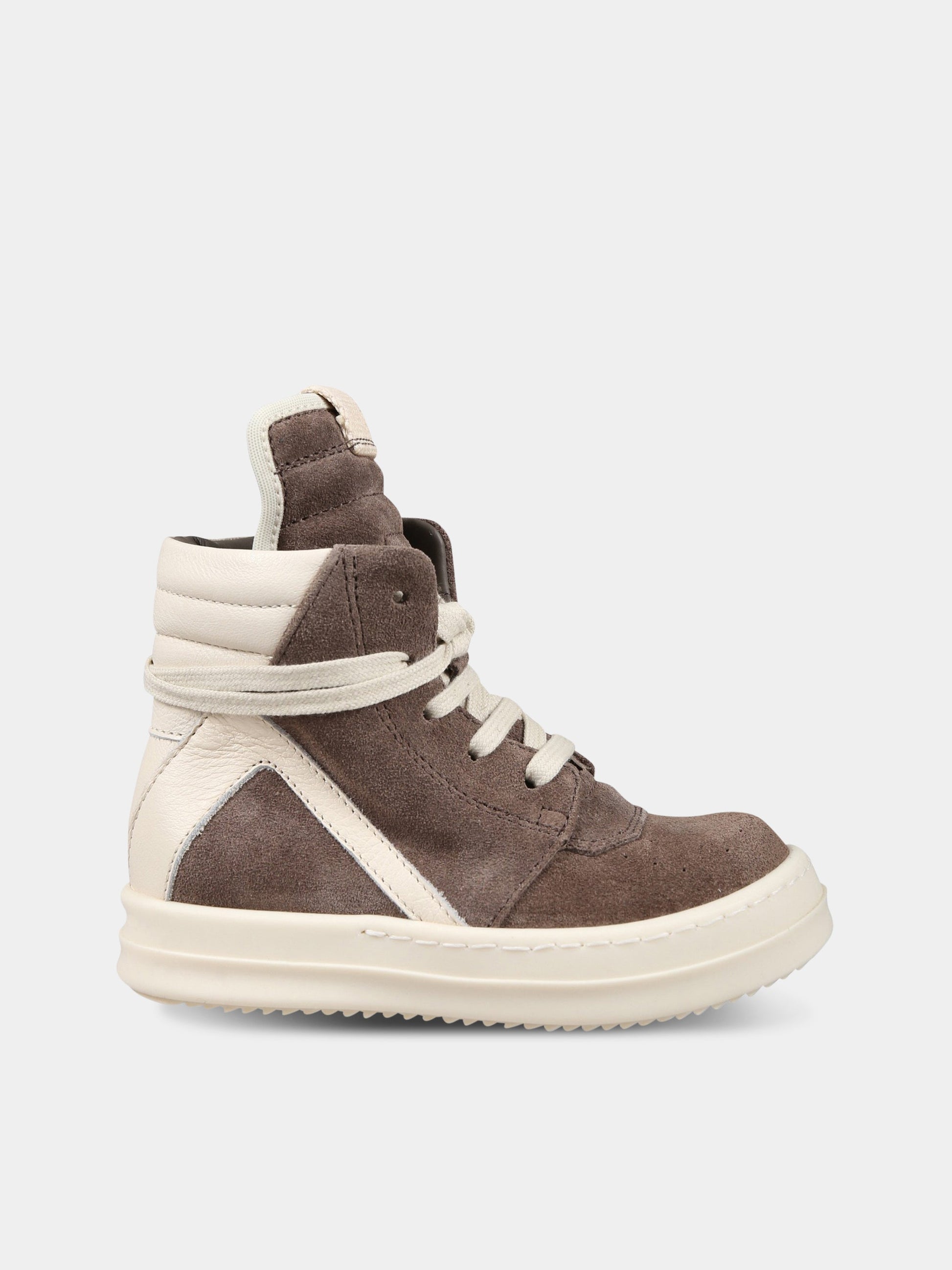 Sneakers grigio per neonati,Rick Owens,BG01C7896 LVSLPO 3411