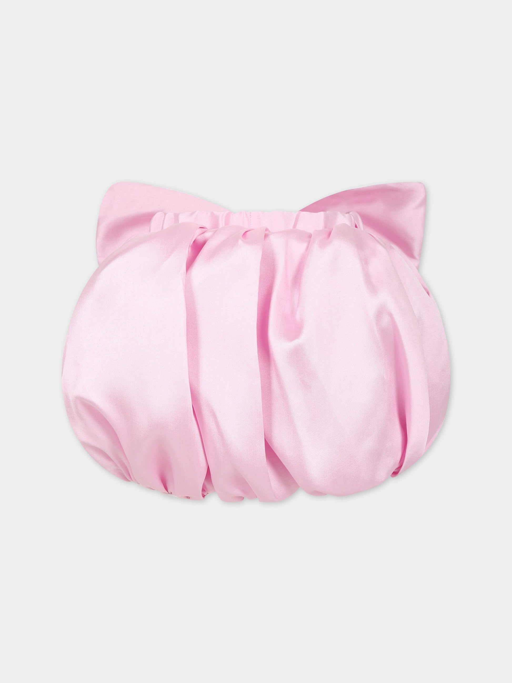 Gonna rosa per bambina con fiocco,Caroline Bosmans,SS23 3009 31 3000