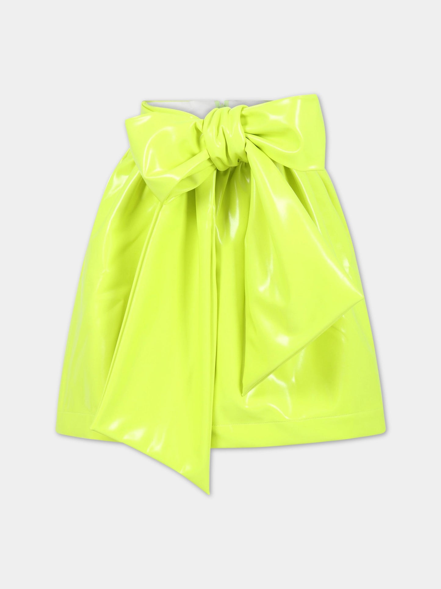 Gonna elegante gialla  per bambina,Caroline Bosmans,SS23 3010 23 2007