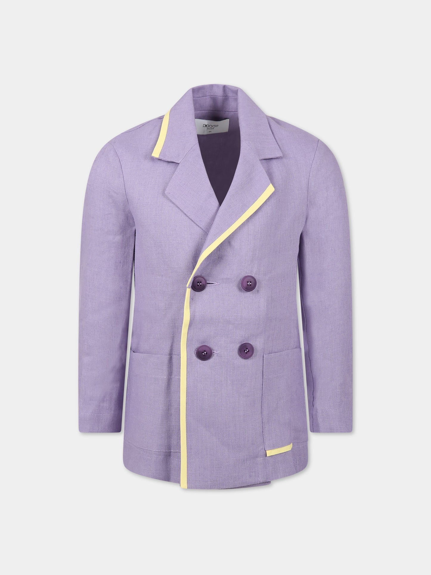 Giacca viola per bambina,Paade Mode,232201414