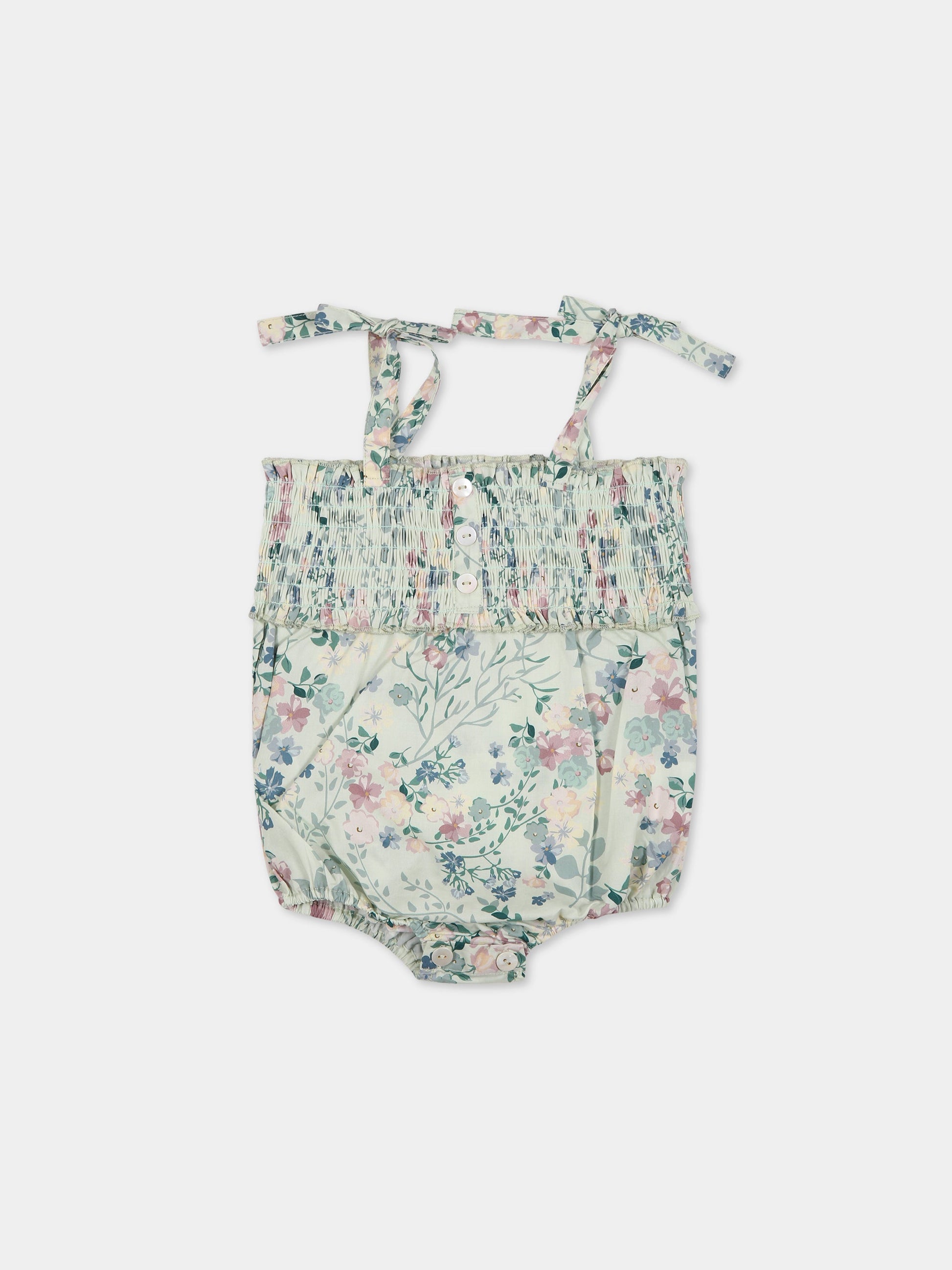 Paglaiccetto verde per neonata con stampa,Coco Au Lait,14COCO1048