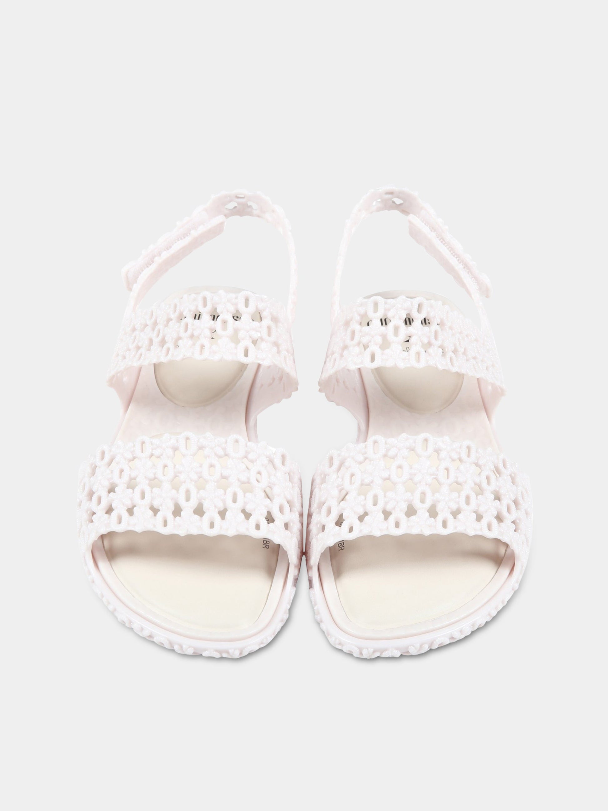 Sandali avorio per bambina,Mini Melissa,33439 54144