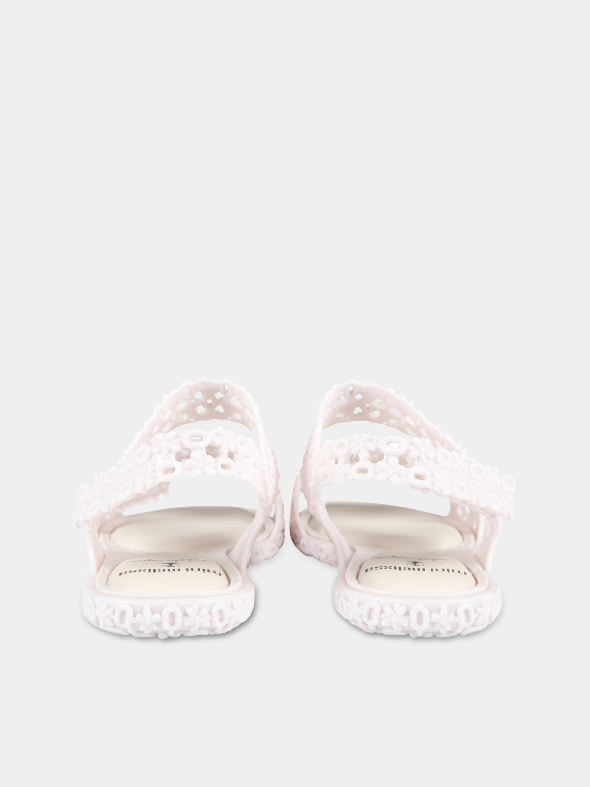 Sandali avorio per bambina,Mini Melissa,33439 54144