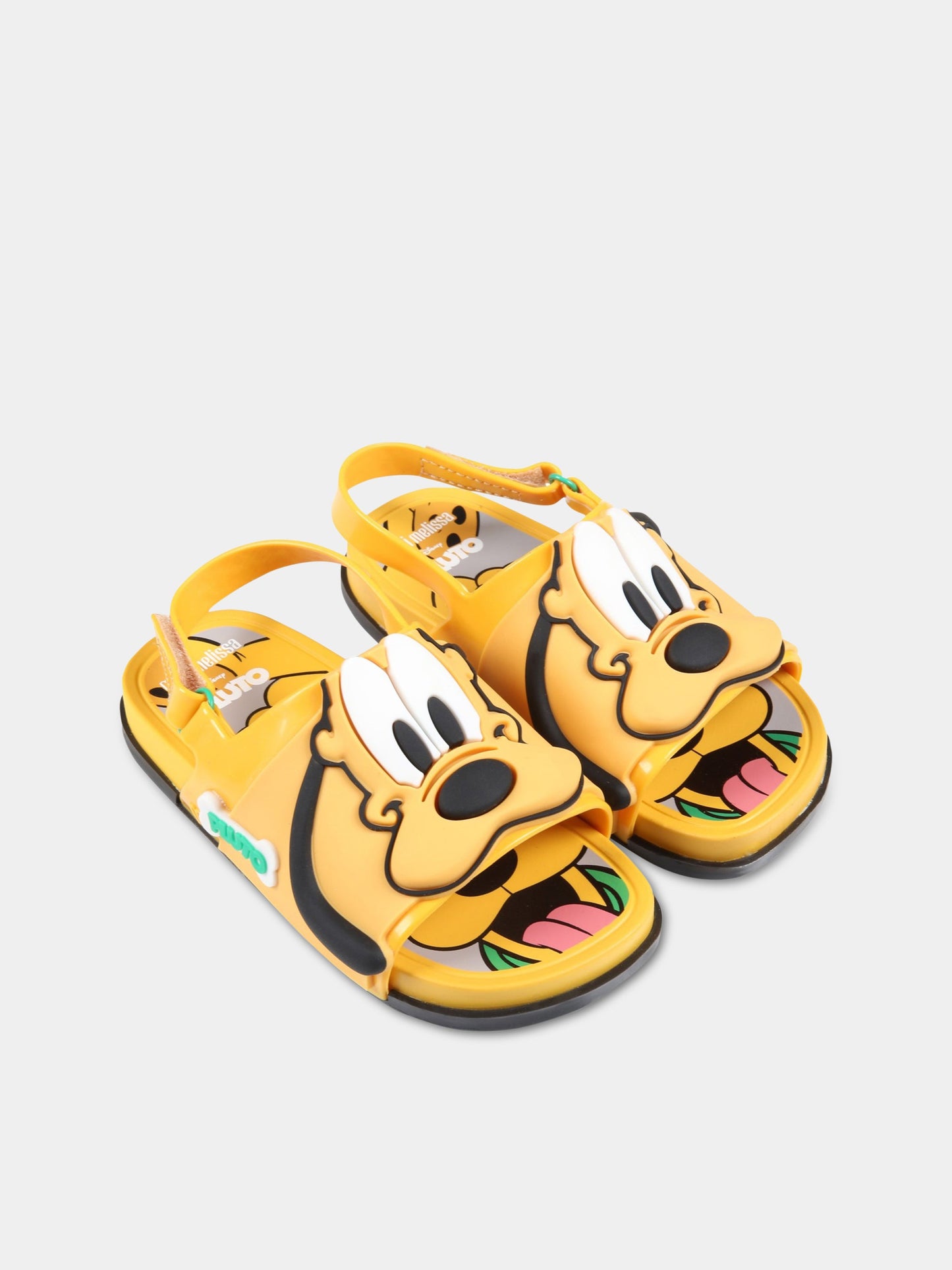 Sandali gialli per bambino con Pluto,Mini Melissa,33395 51766 06049