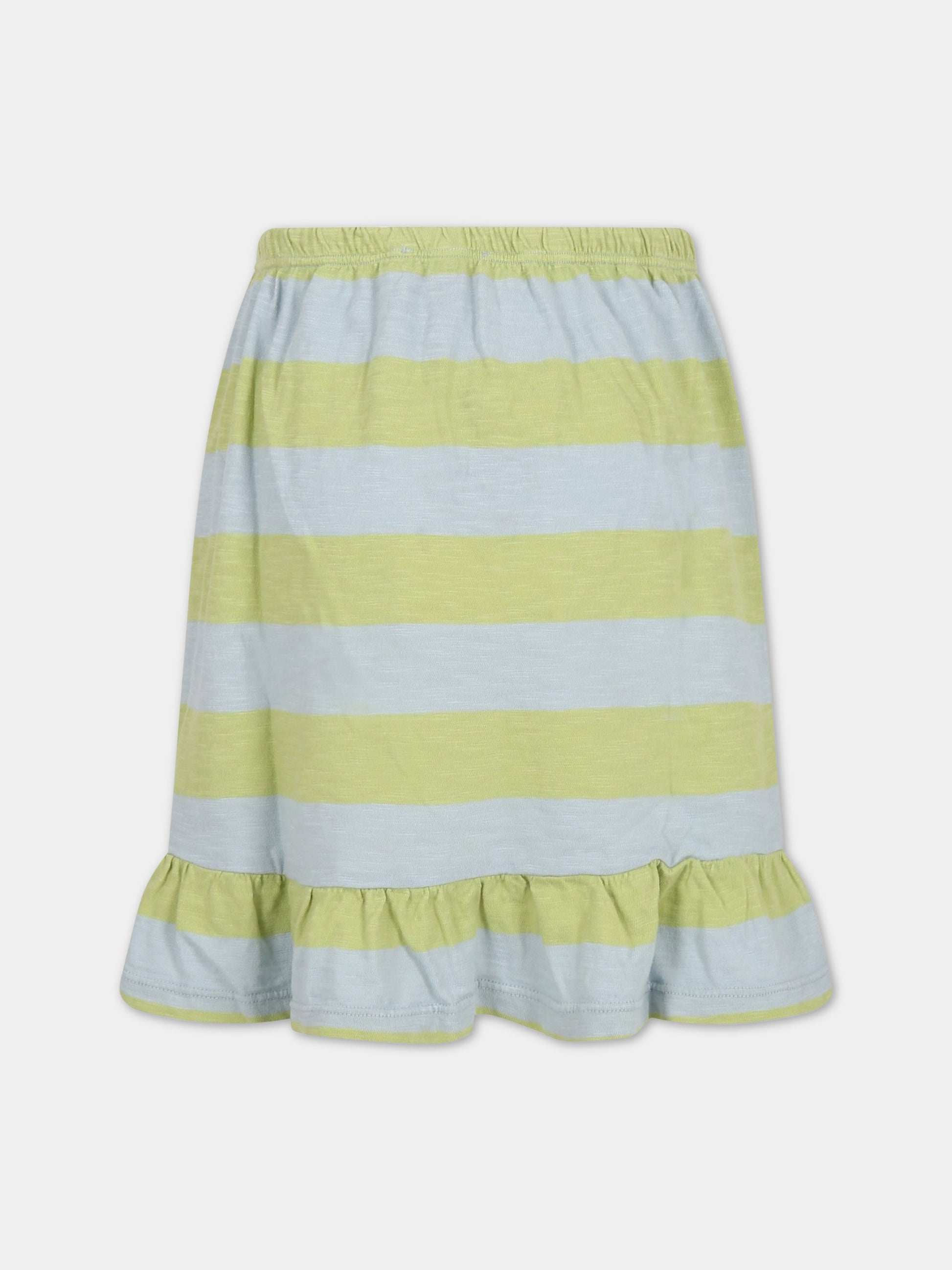 Gonna multicolor per bambina con logo,Bobo Choses,123AC109