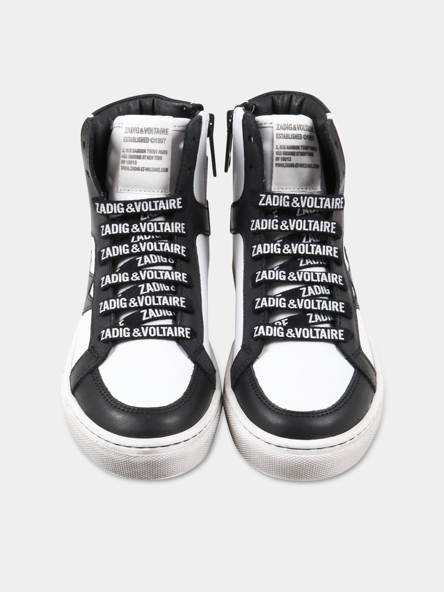 Sneakers multicolor per bambino,Zadig & Voltaire Kids,X29017 N50