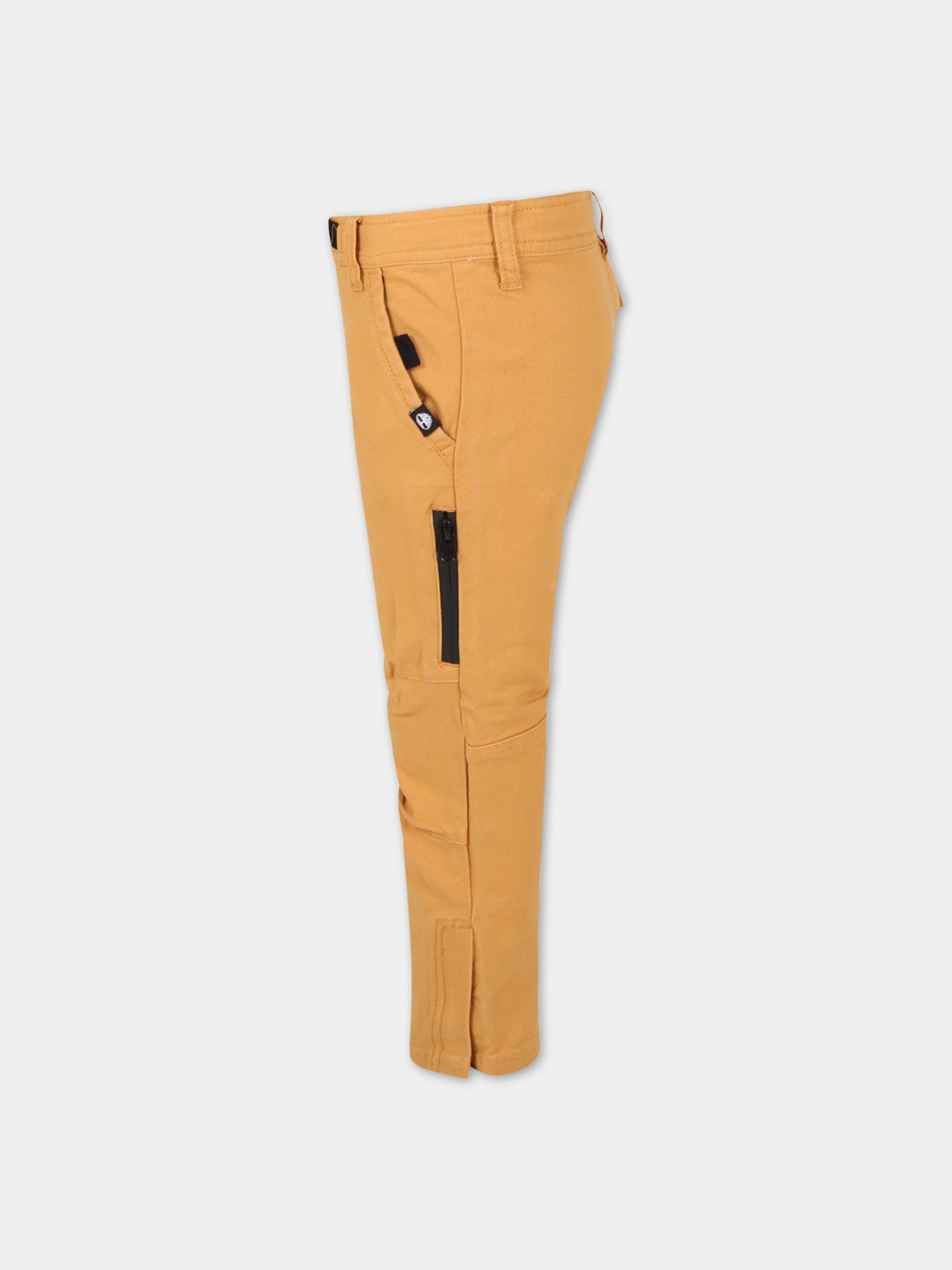 Pantalone giallo per bambino,Timberland,T24B66 589