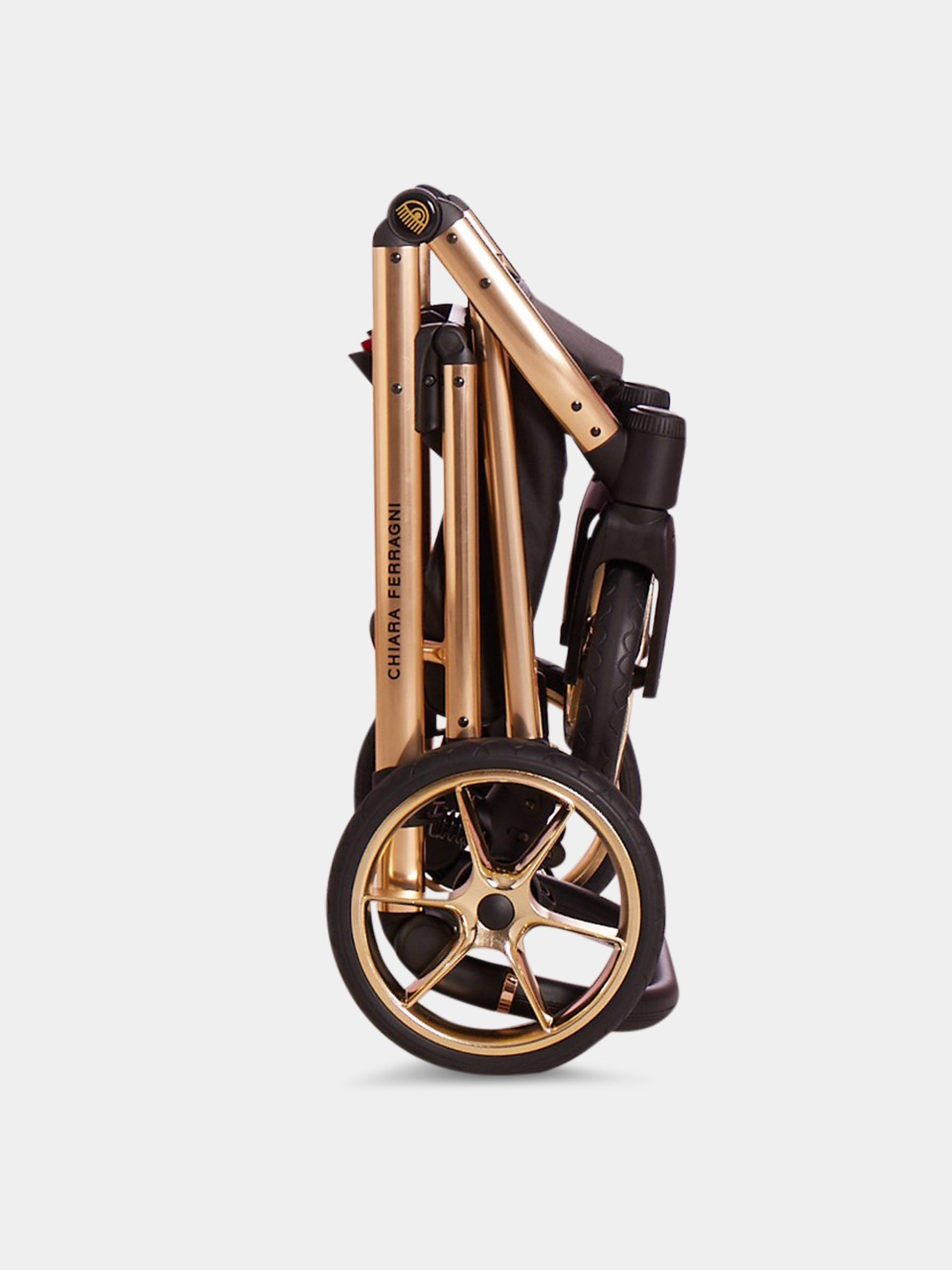 Trio dorato e rosa per neonata con occhiolino,Chiara Ferragni Collection,CFTRIOOROR