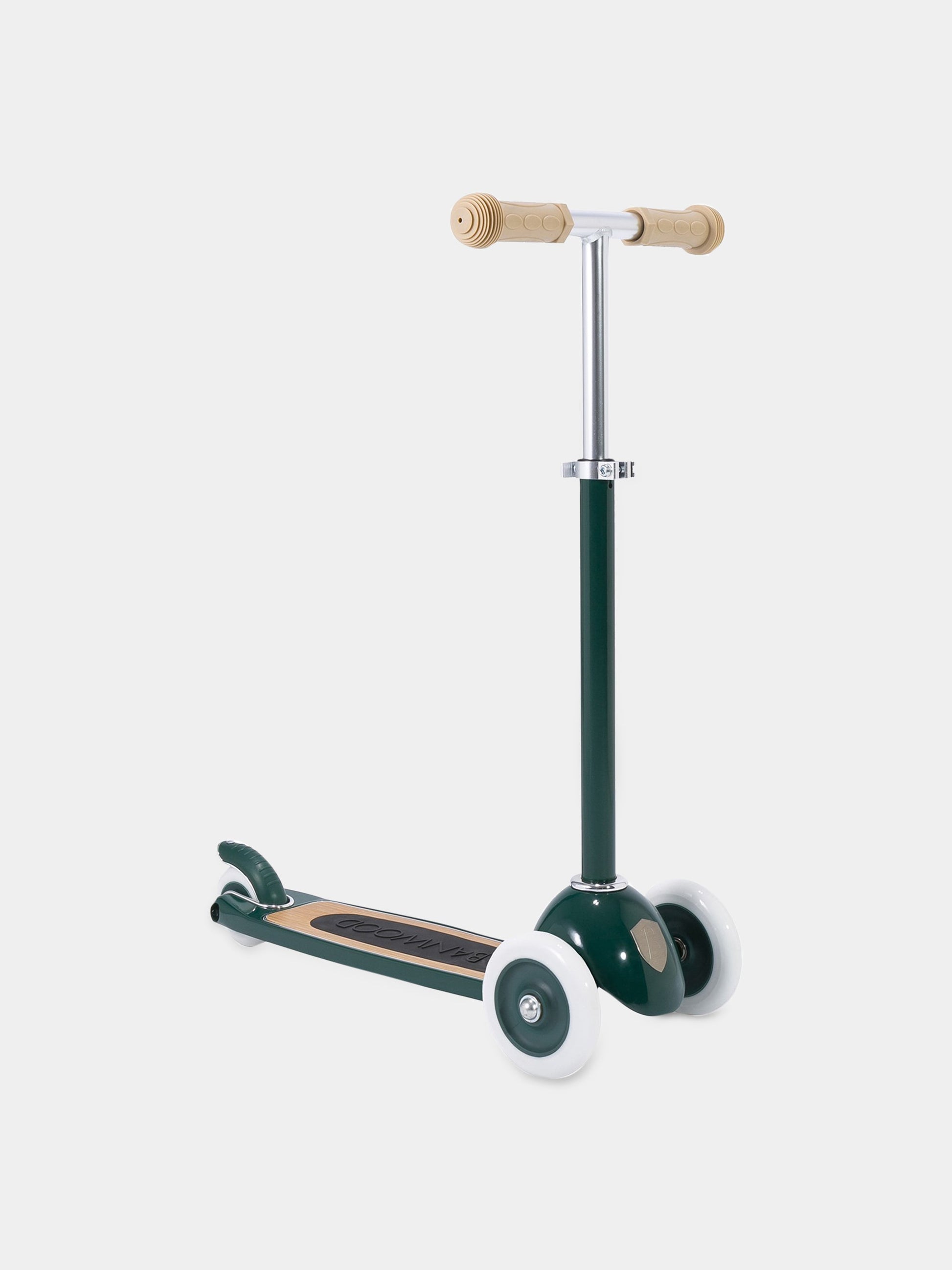 Monopattino verde per bambini con logo,Banwood,BW SCOOTER GREEN