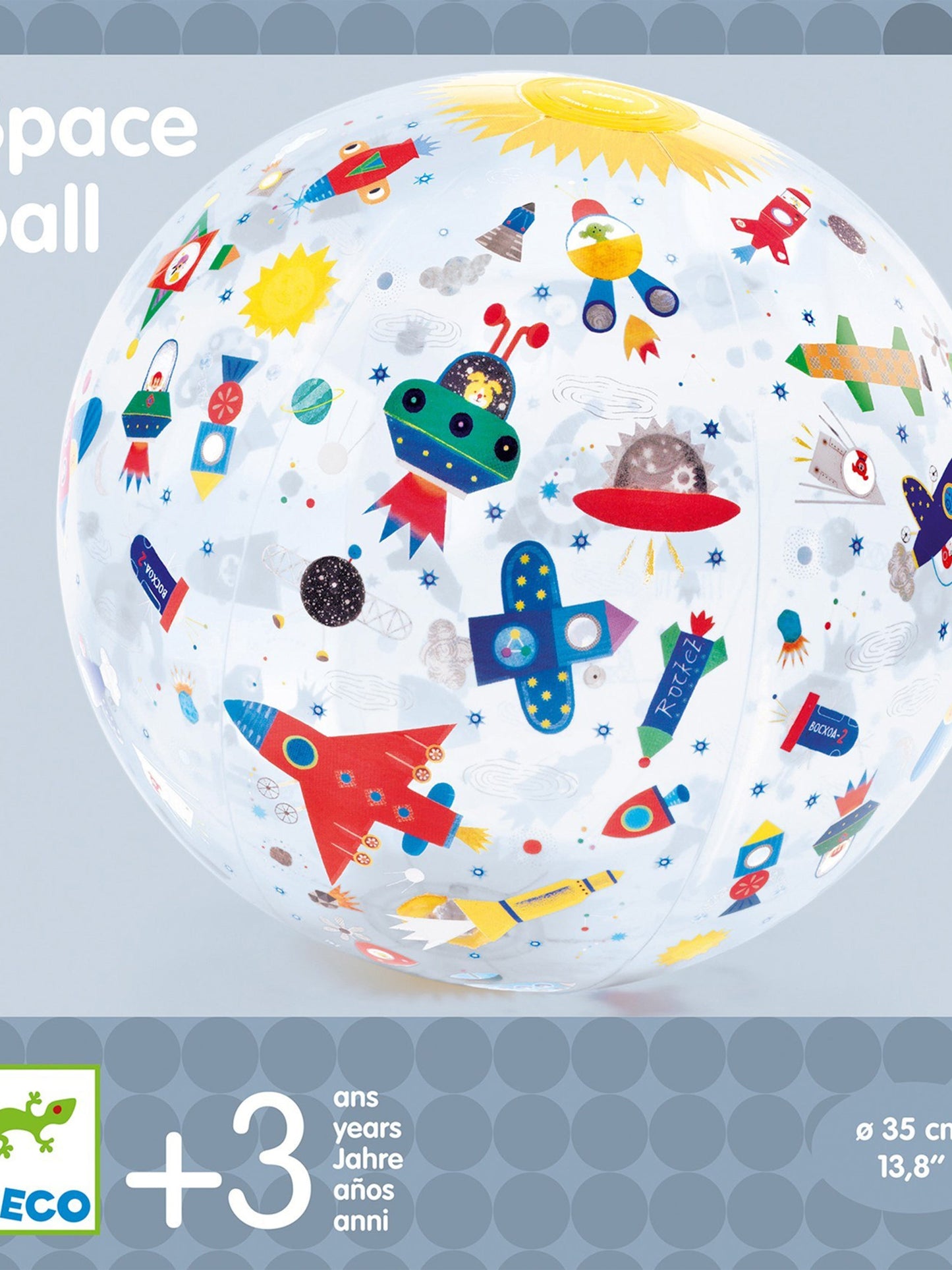 Palla trasparente per bambini,Djeco,DJ00172