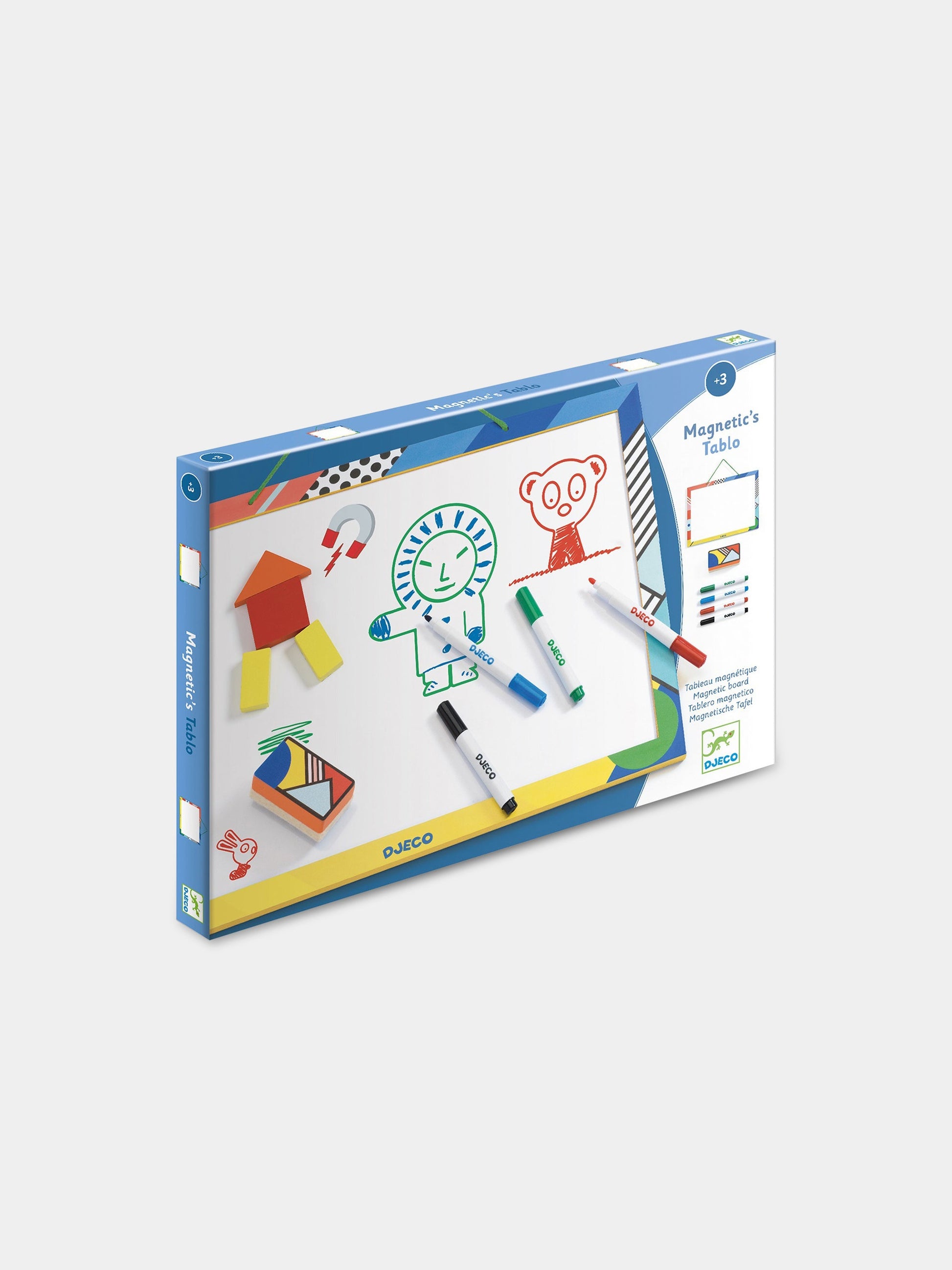 Lavagna multicolor per bambini,Djeco,DJ03140