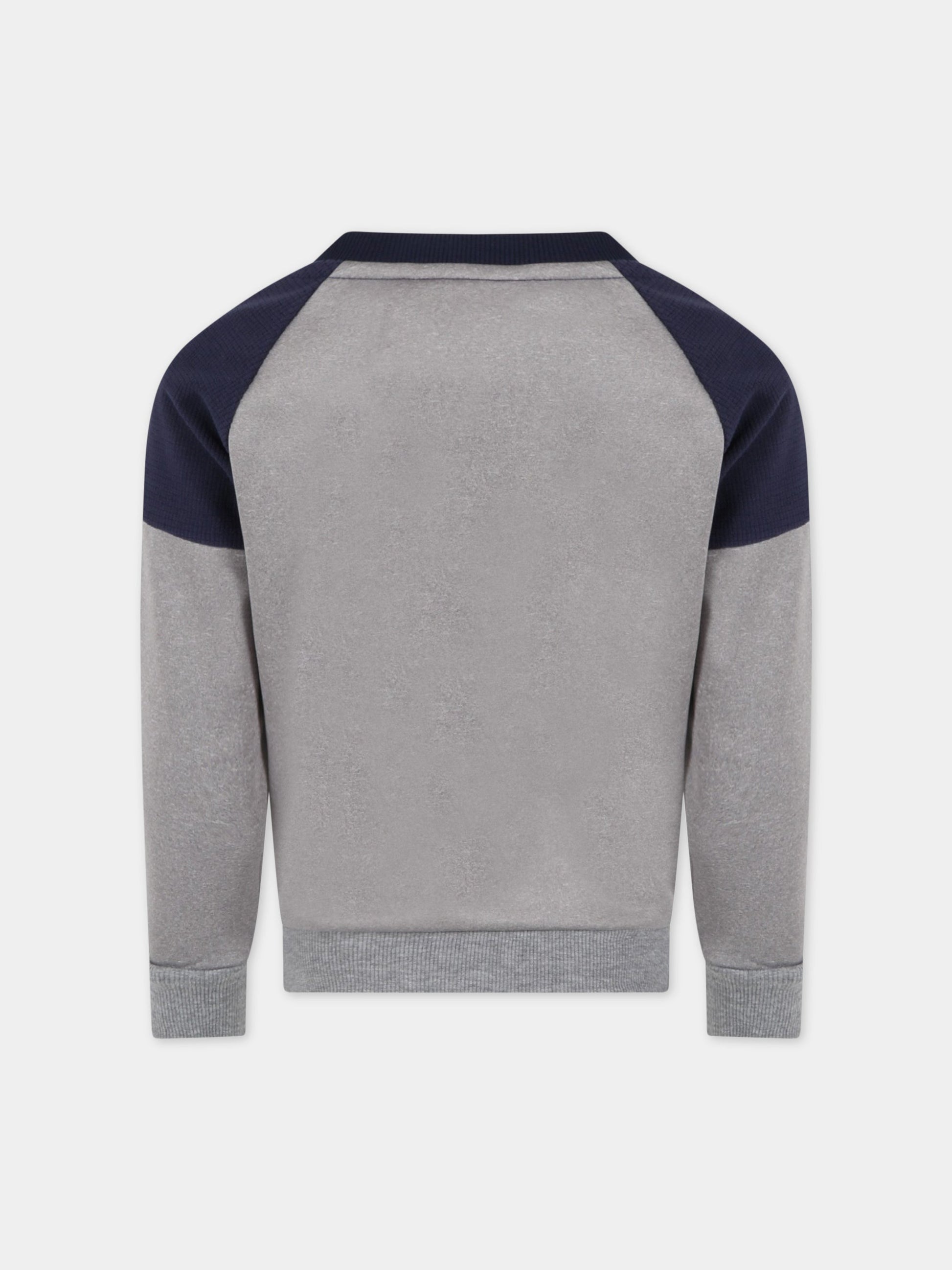 Felpa multicolor per bambino con logo,Timberland,T25T62 A32