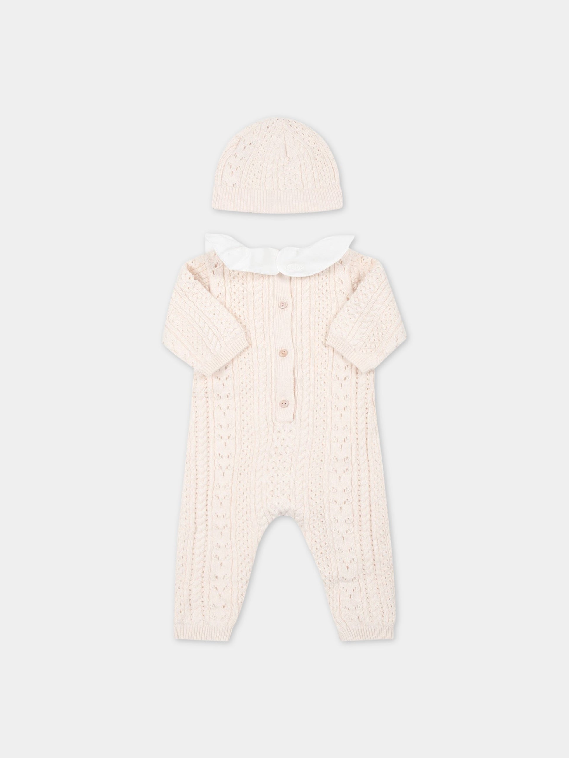 Set rosa per neonata,Chloé Kids,C98269 440