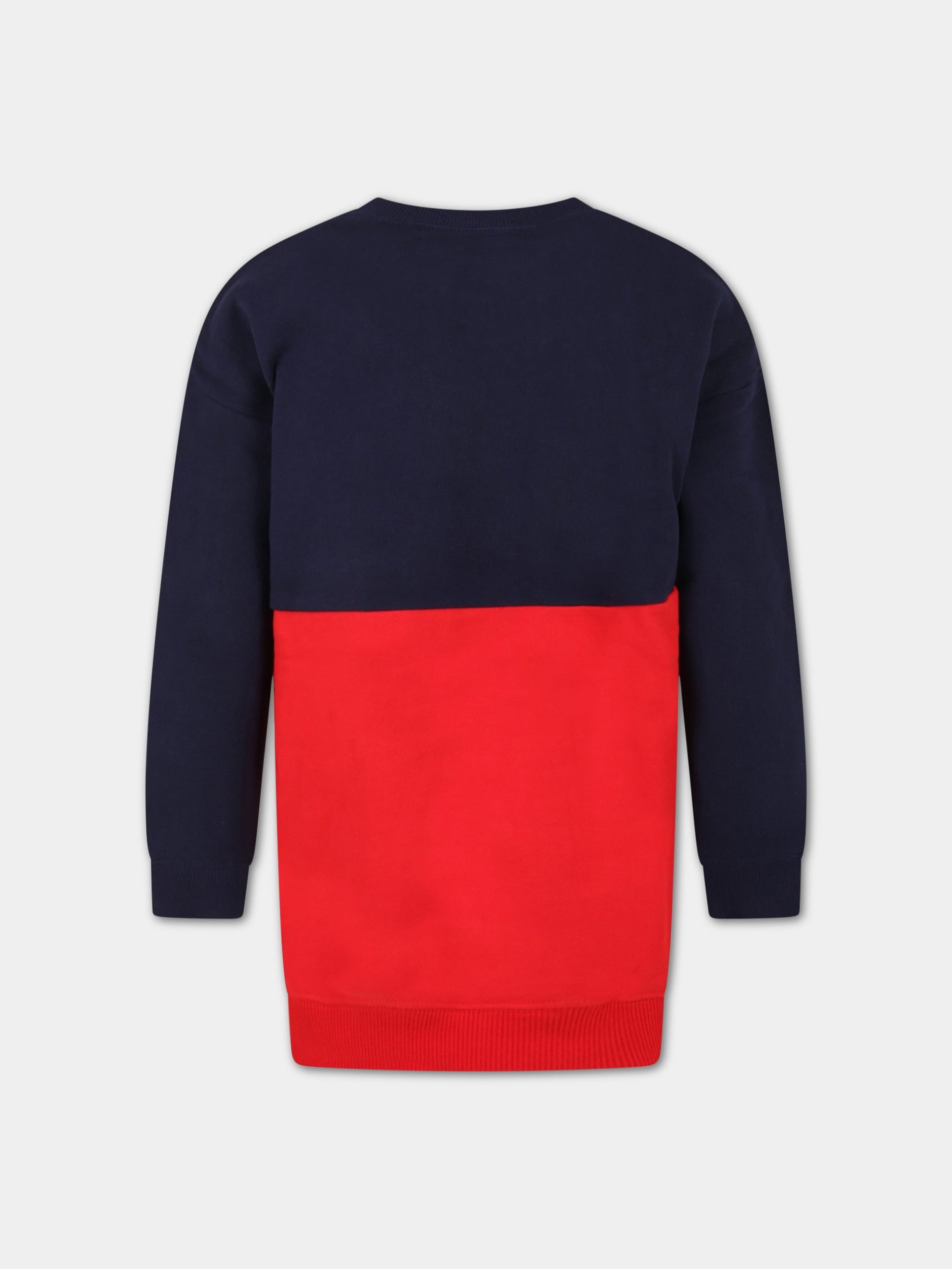 Vestito multicolor per bambina con logo,Little Marc Jacobs,W12415 97E