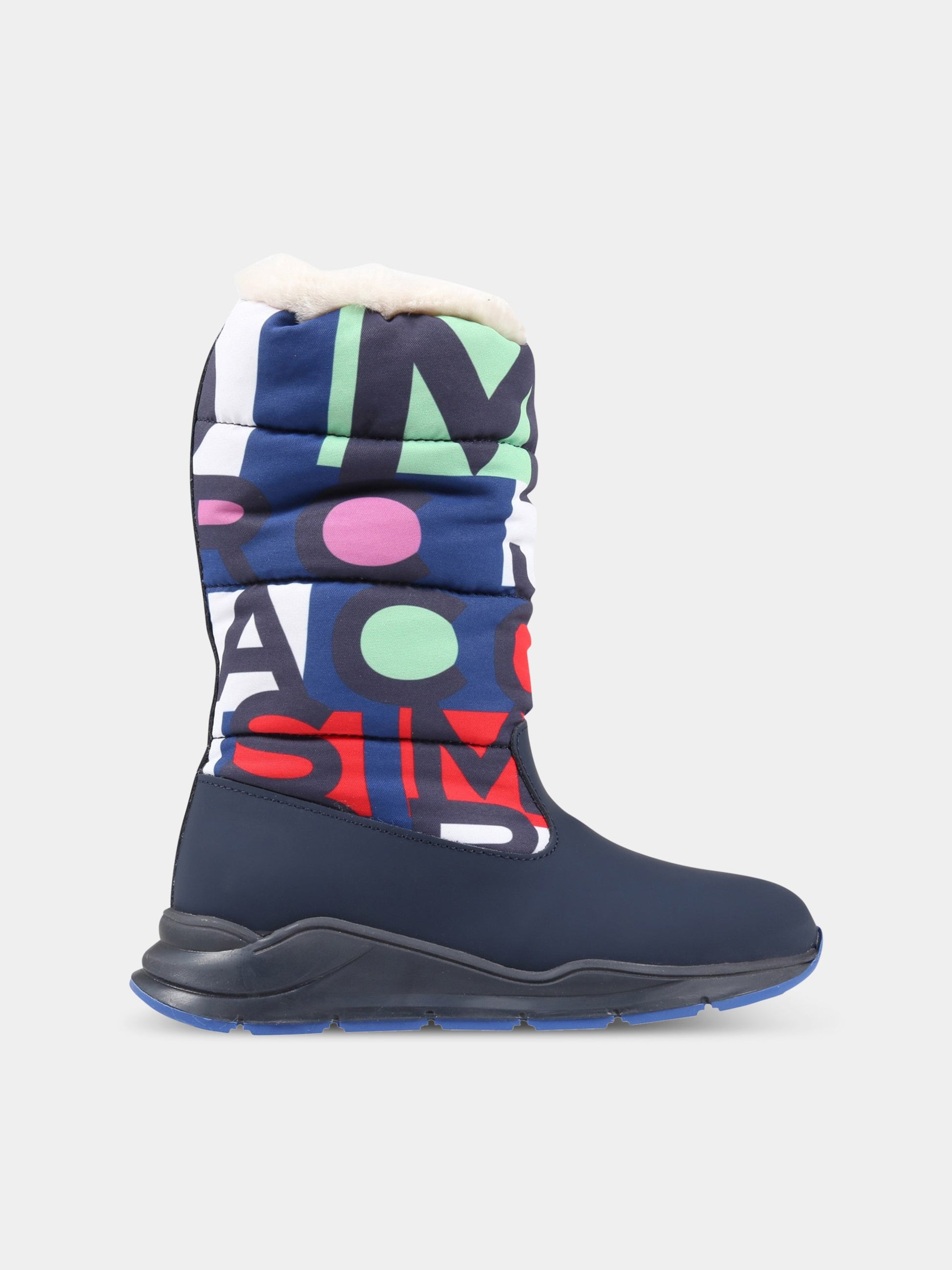 Stivali blu per bambino,Little Marc Jacobs,W29058 84E