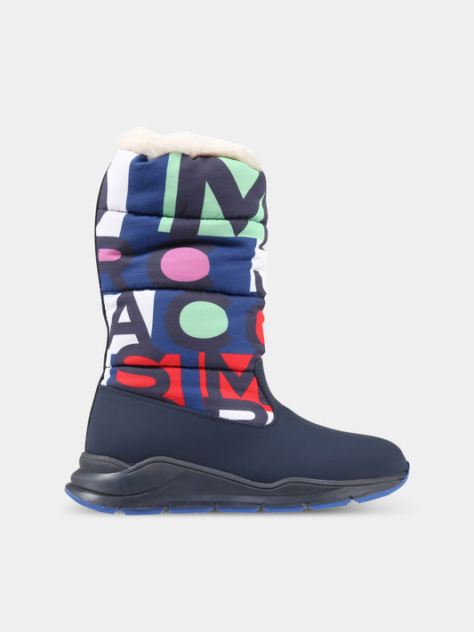 Stivali blu per bambino,Little Marc Jacobs,W29058 84E