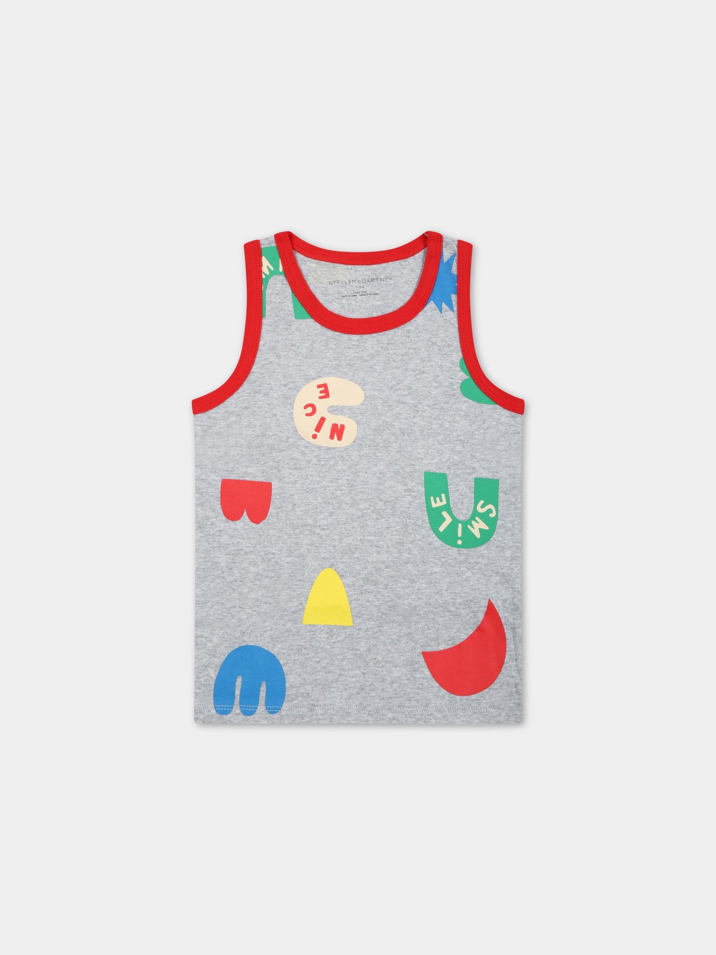 Set multicolor per bambino con disegni colorati,Stella Mccartney Kids,TS0P89 Z0724 999