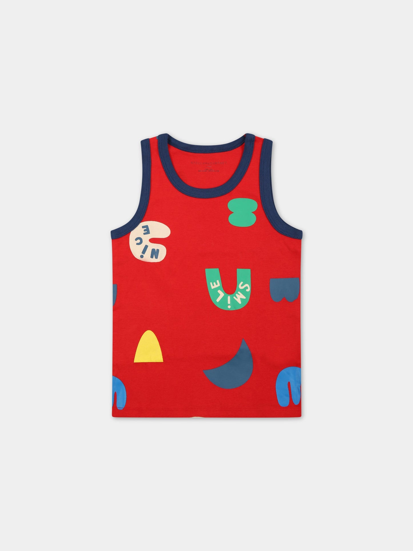 Set multicolor per bambino con disegni colorati,Stella Mccartney Kids,TS0P89 Z0724 999