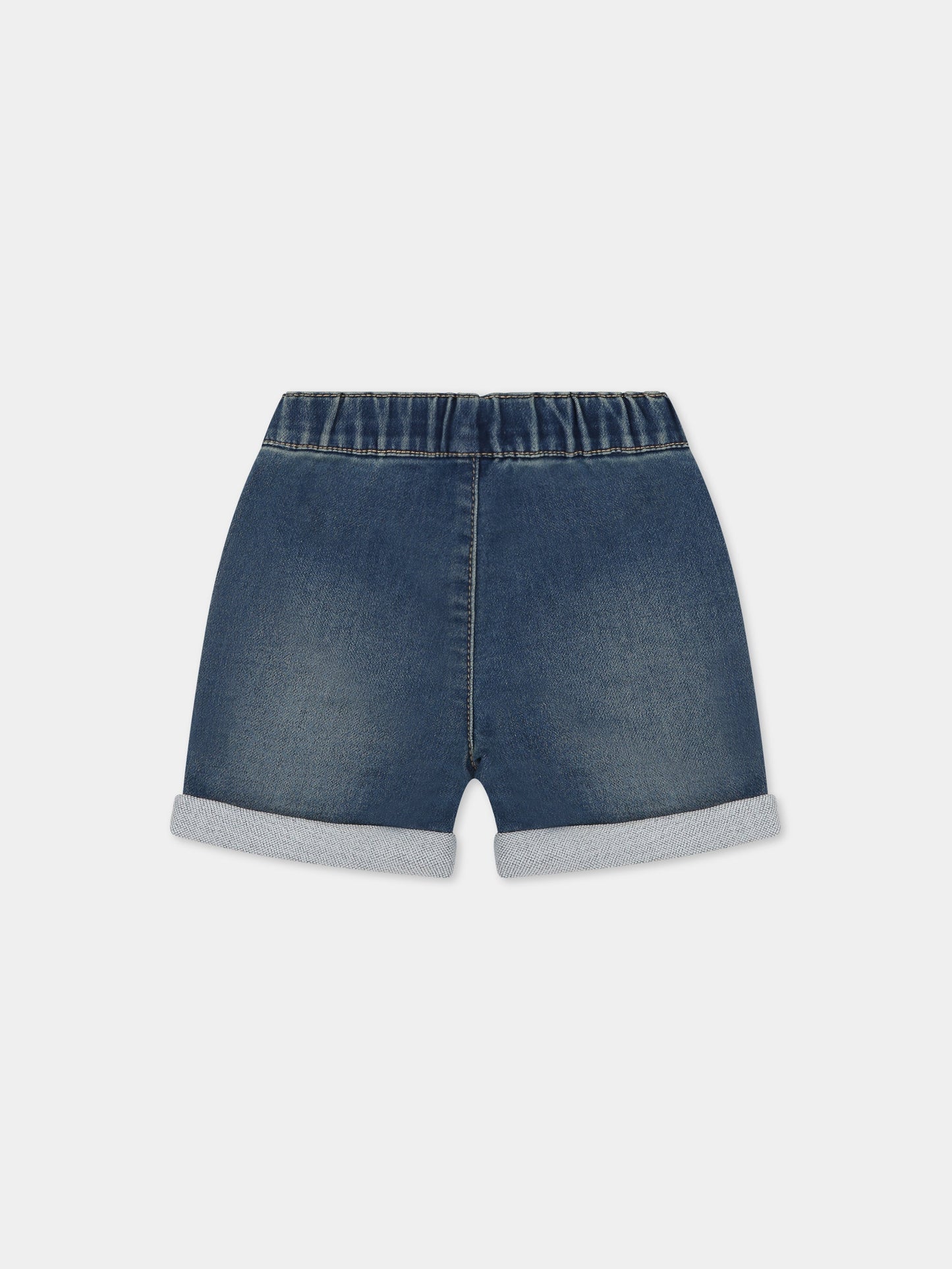 Shorts blu per neonato con logo,Levi's Kids,23SMLK6EG991 L79