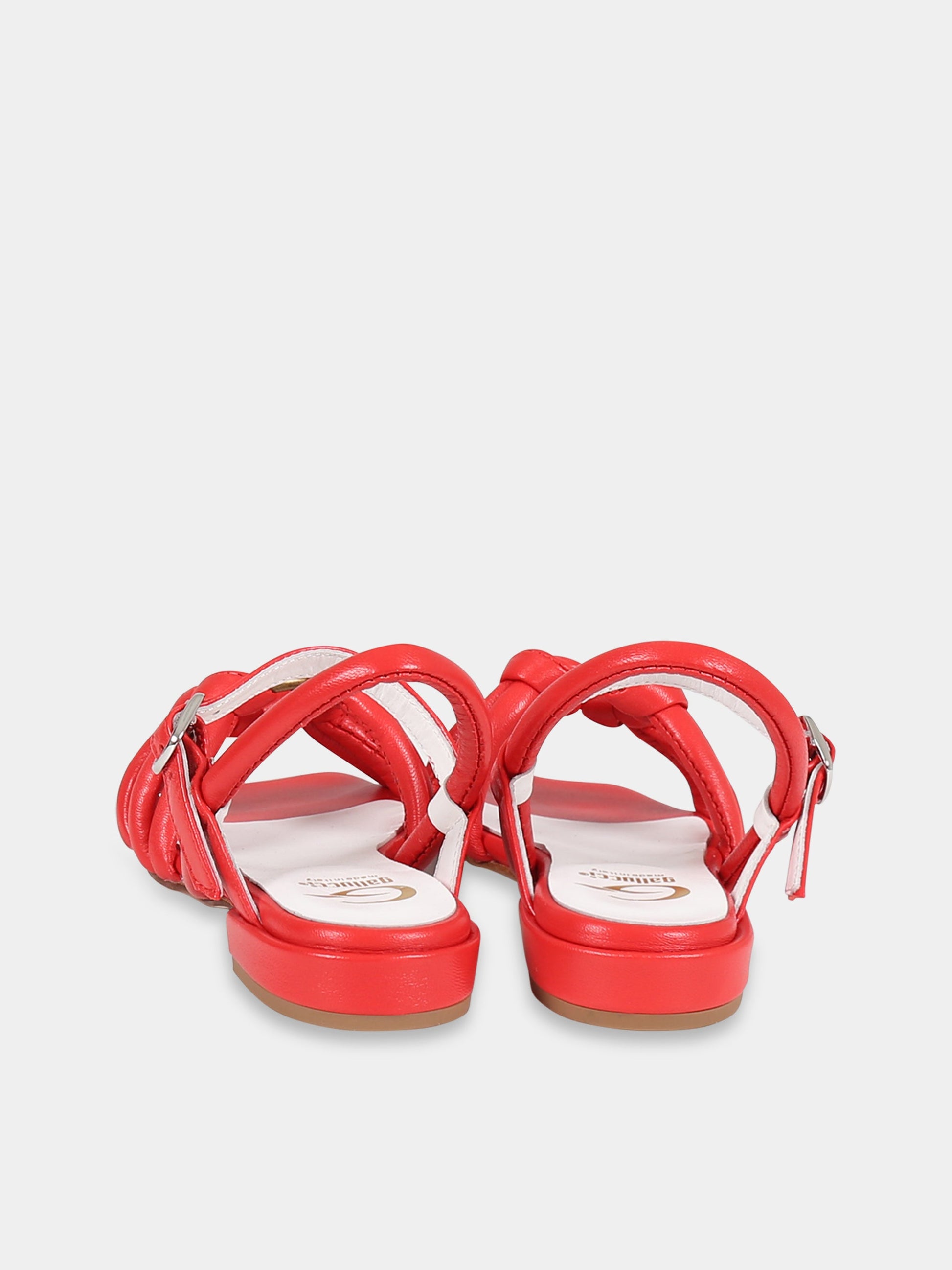 Sandali rosso per bambina,Gallucci Kids,J10168AM446300