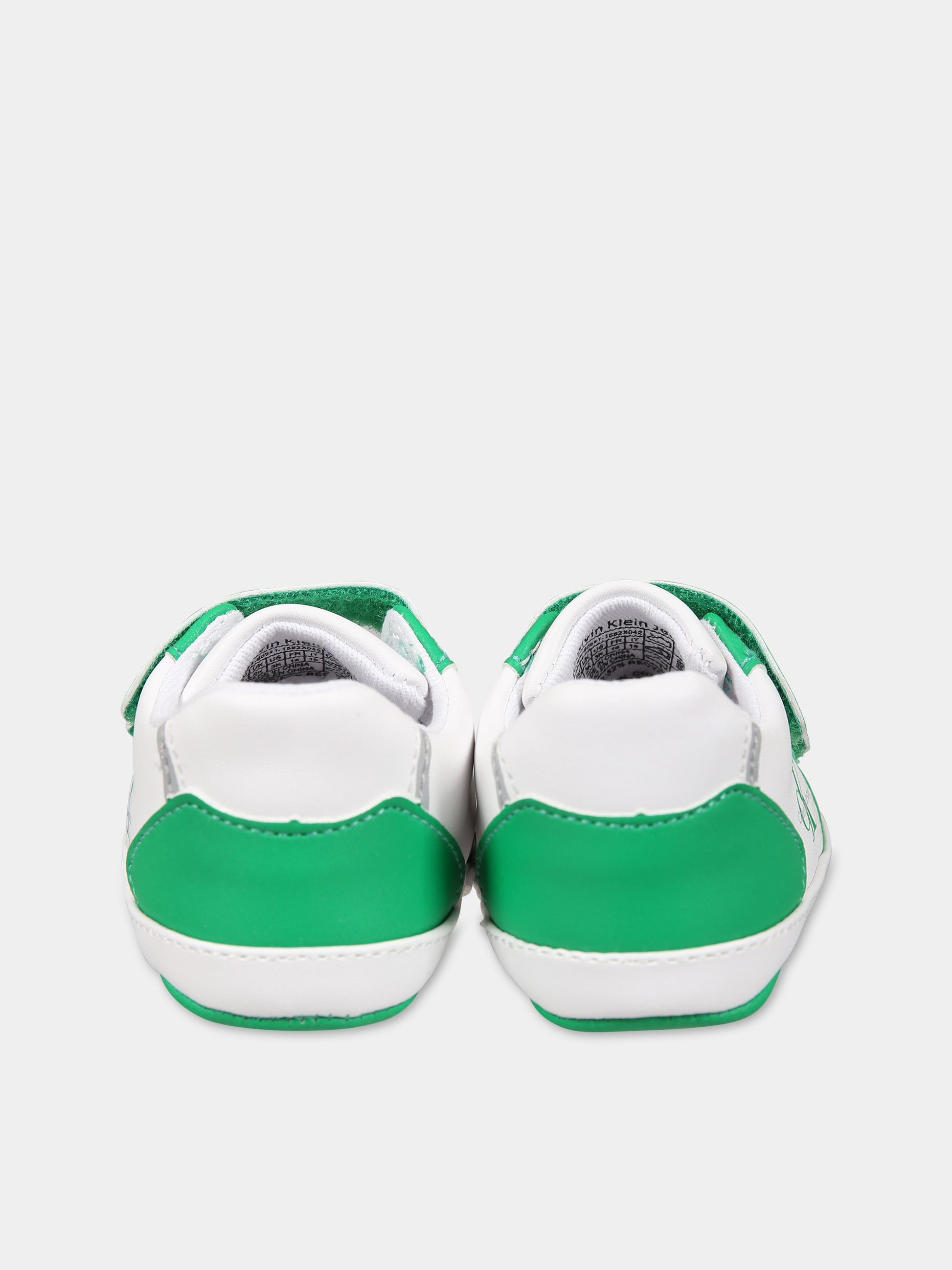 Sneakers multicolor per neonati con logo,Calvin Klein Kids,V0B4 80541 1582X042