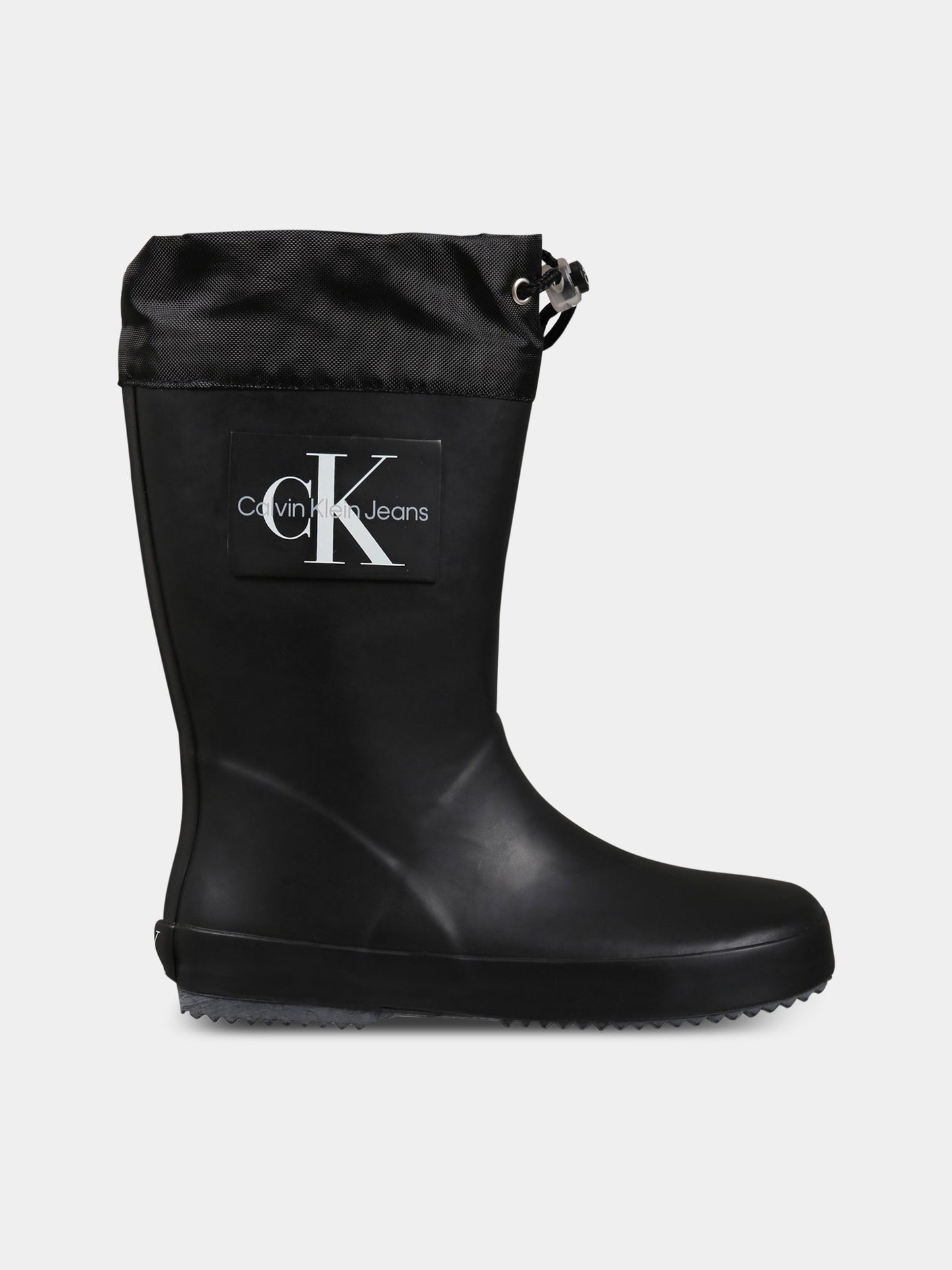 Stivali neri per bambina,Calvin Klein Kids,V3X6 80425 0083999