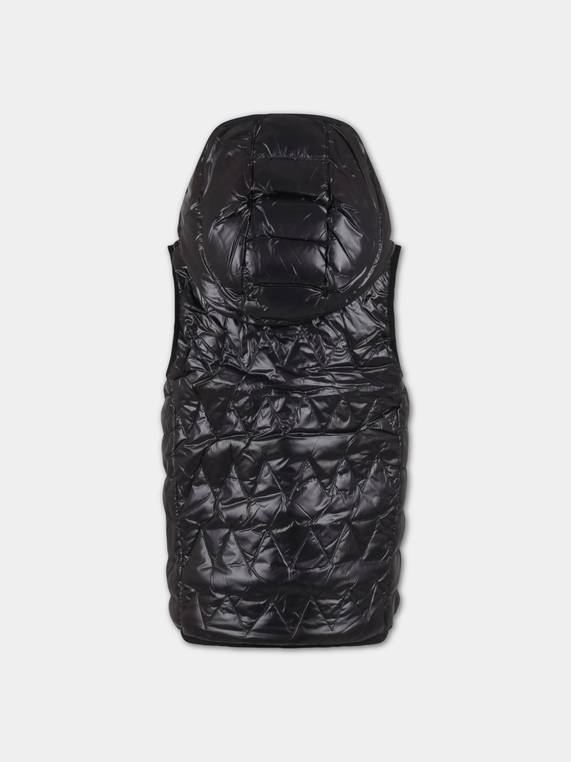 Gilet multicolor per bambino con patch logato,Hugo Boss,J26456 09B