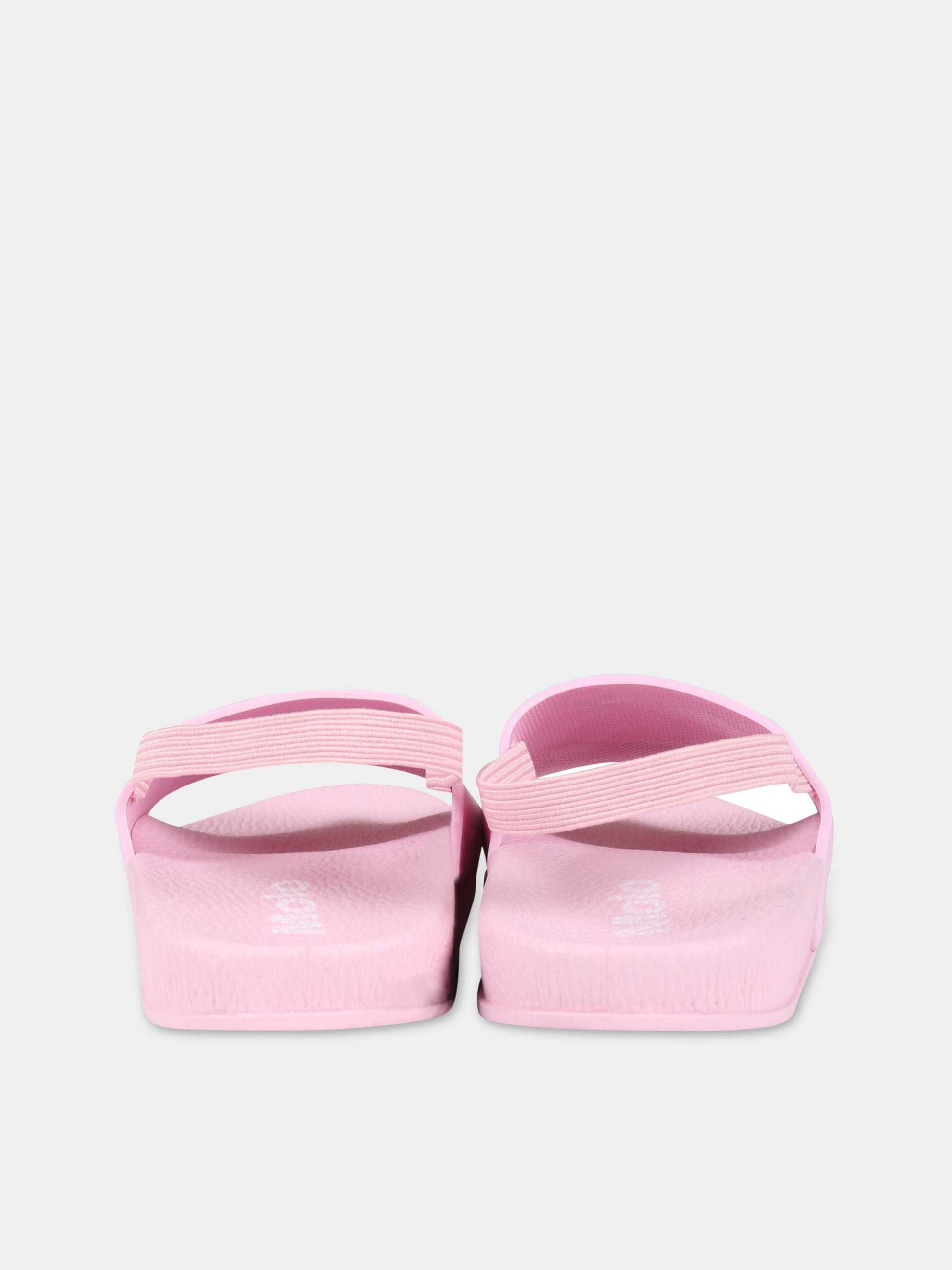 Sandali rosa per bambina con smile,Molo,7S23U202 8675-B