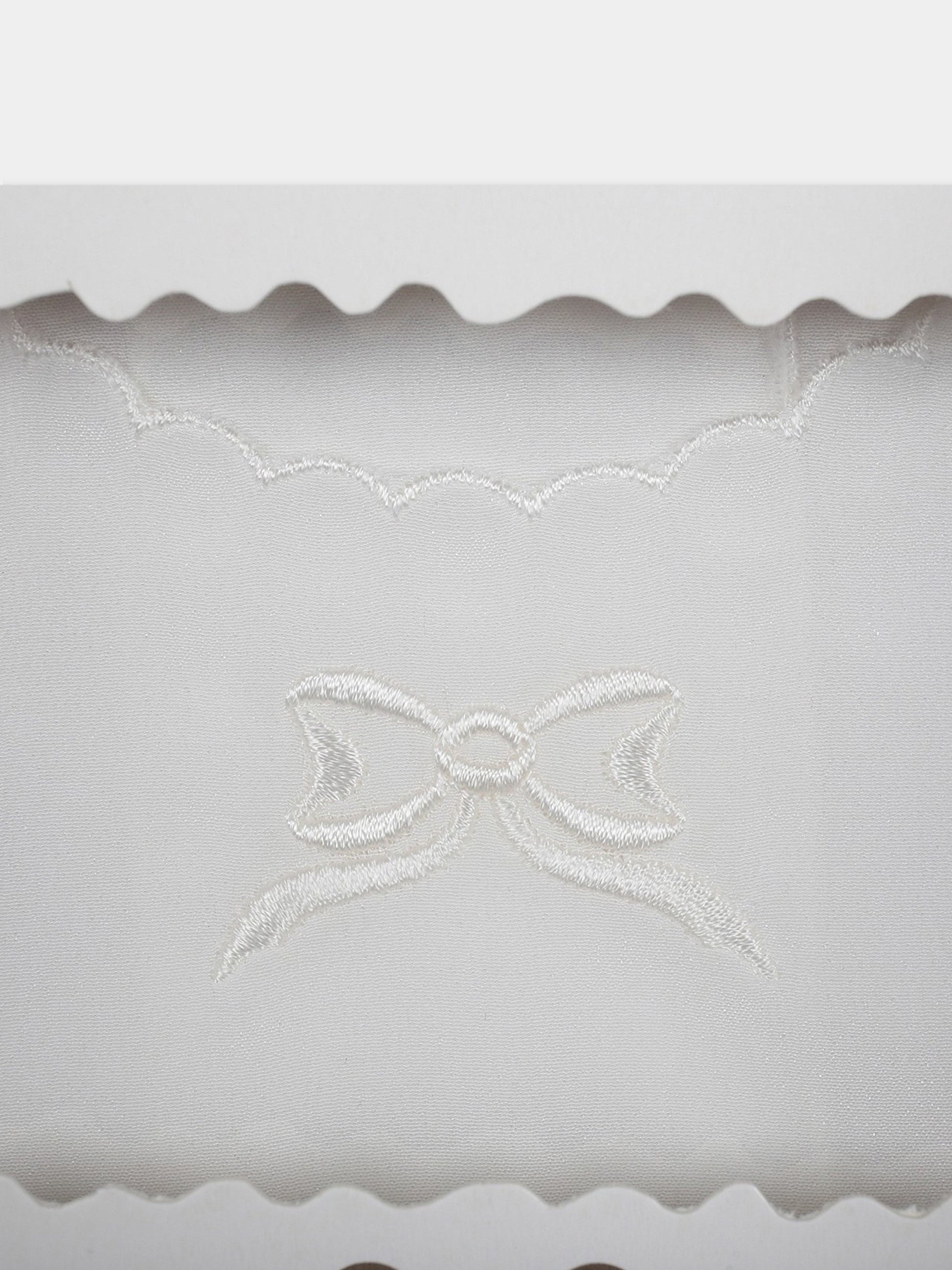 Camicia della fortuna avorio con fiocchi,Little Bear,FIOCCO BIANCO