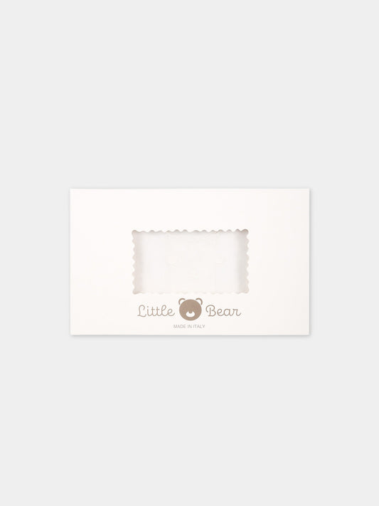 Camicia della fortuna avorio con cuori,Little Bear,CUORI BIANCO