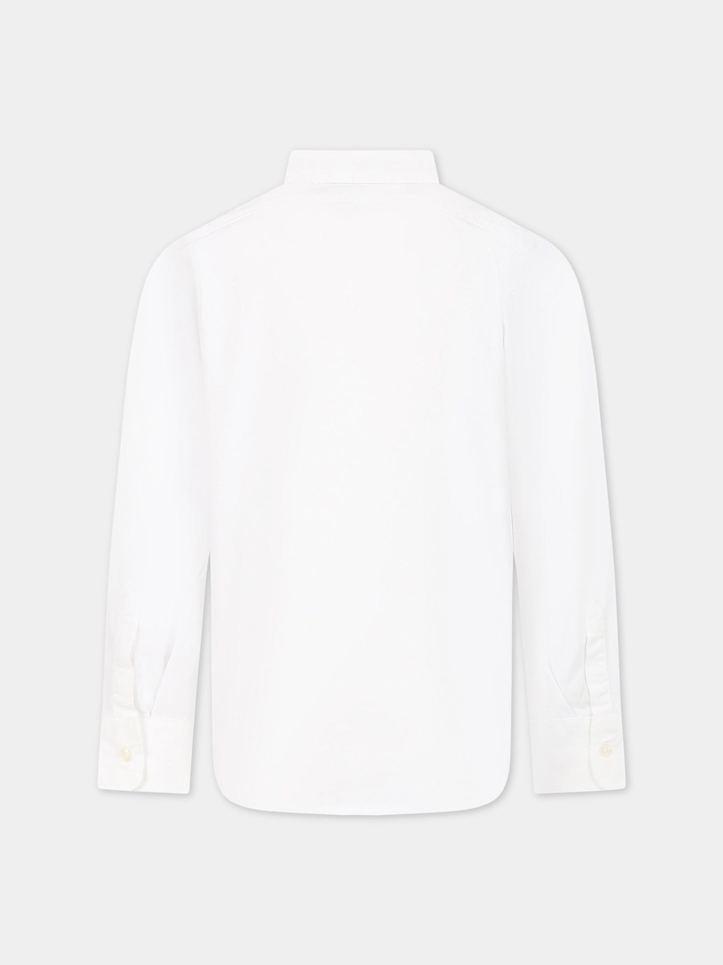 Camicia bianca per bambino con logo,Diesel,J00584 KXBA9 K100