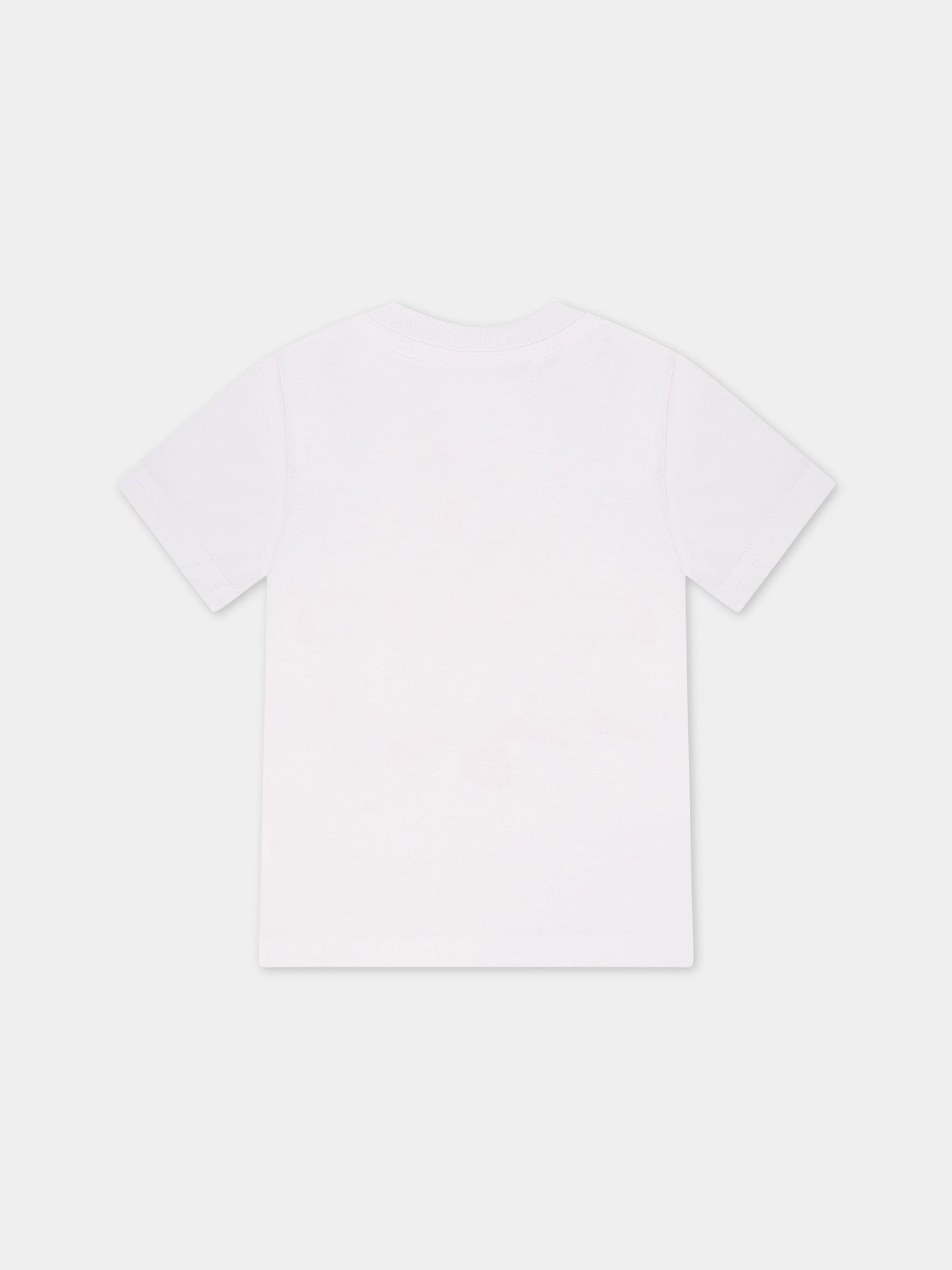 T-shirt bianca per neonato con logo,Dsquared2,DQ0830 D00XM DQ100