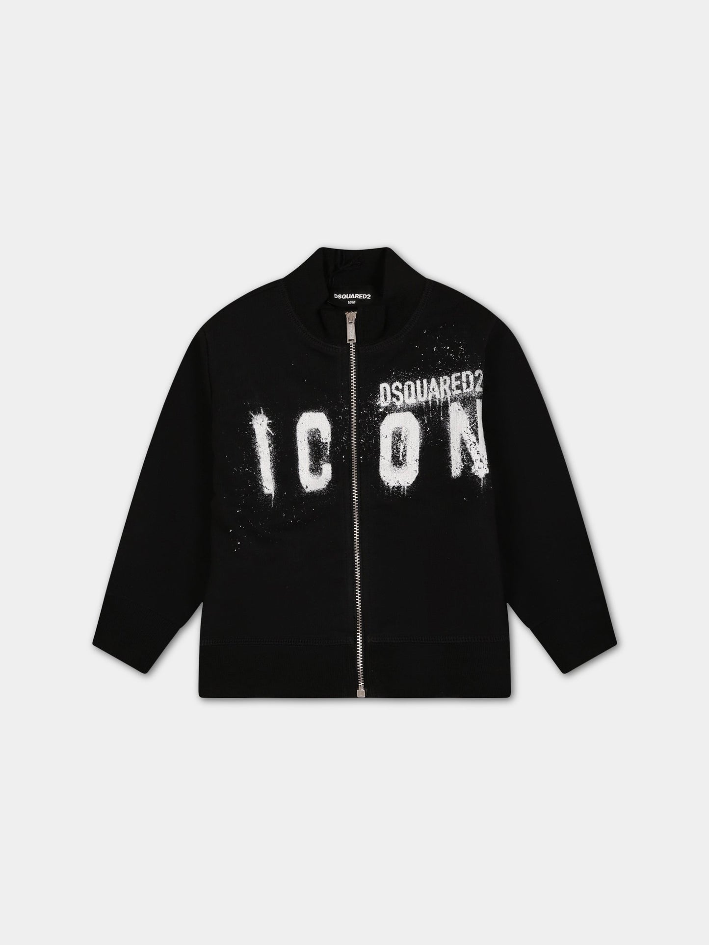 Felpa per neonato con logo,Dsquared2,DQ0938 D002Y DQ900