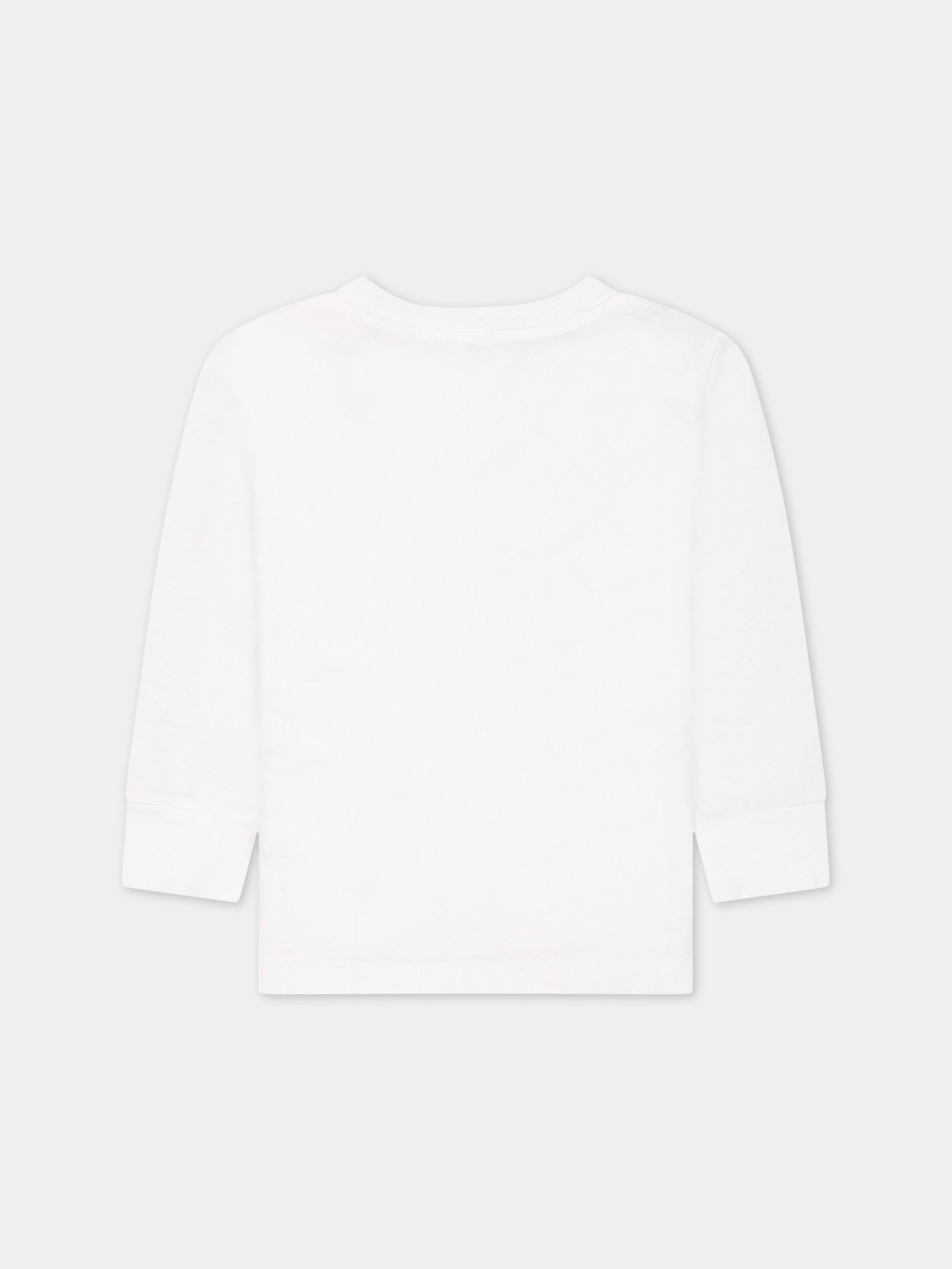 T-shirt bianca per neonato con logo,Levi's Kids,6E8646 001