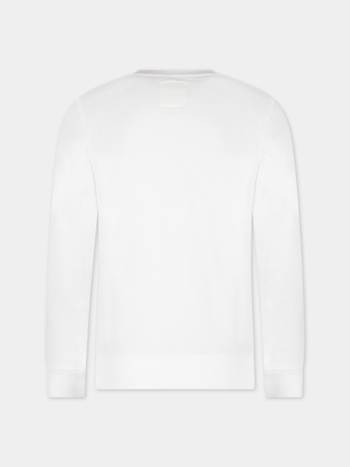 Felpa bianca per bambino con logo,Levi's Kids,9E9079 W43