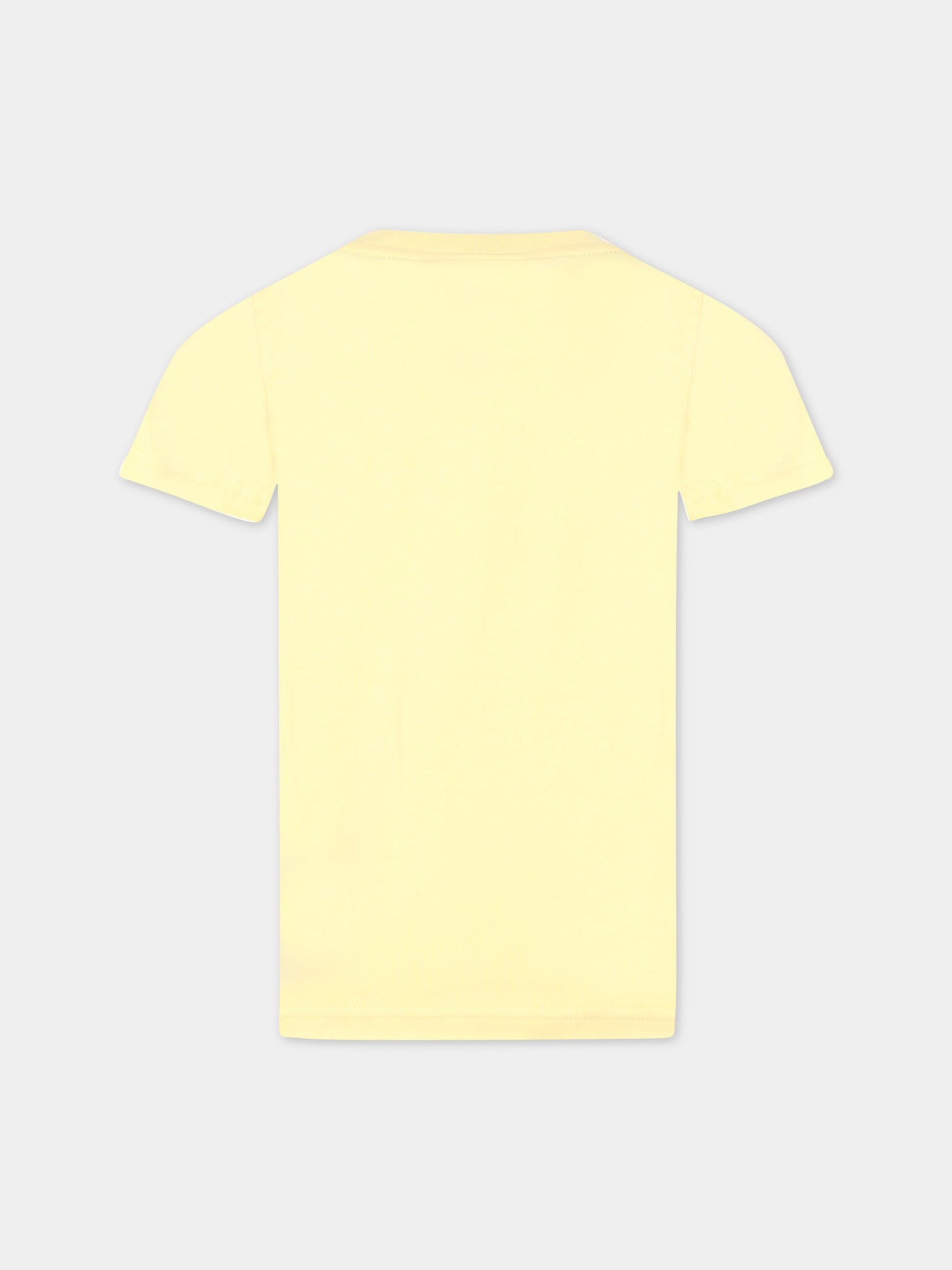 T-shirt gialla per bambino con Pikachu et logo,Puma,536429 69