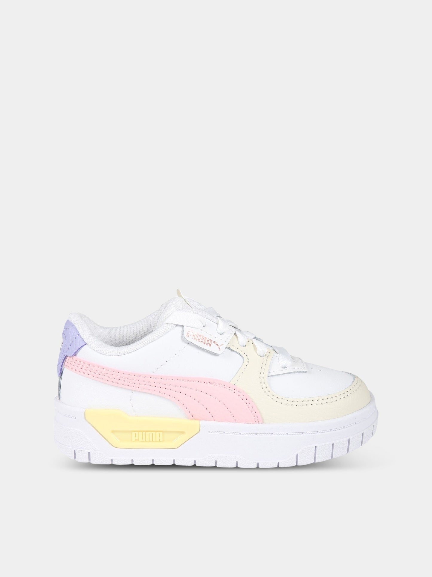 Sneakers multicolor per bambina con logo,Puma,388540 01