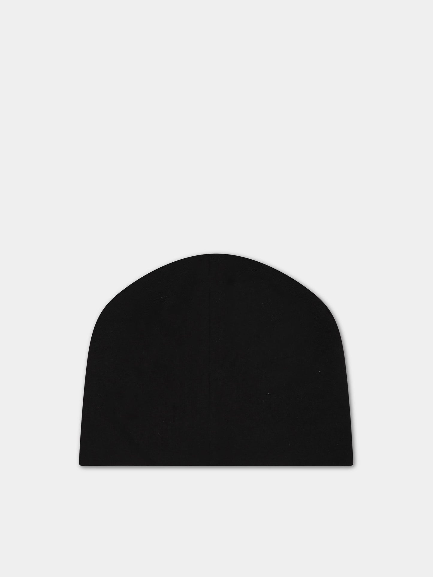 Berretto nero per bambini con Teddy bear e logo,Moschino Kids,HSX00Z LDA16 60100 