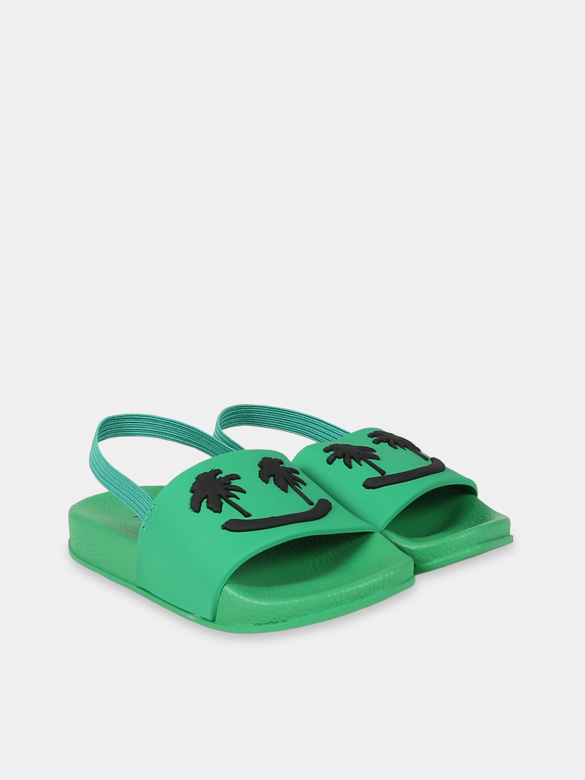 Sandali verde per bambini con smile,Molo,7S23U202 8471-B