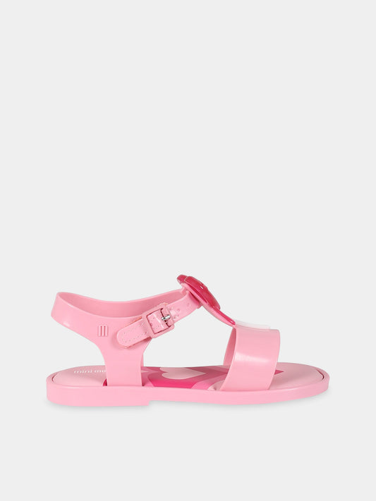 Sandali rosa per bambina con lecca lecca,Mini Melissa,33545 AB597