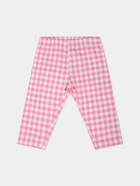 Leggings multicolor per neonata,Monnalisa,319407 9601 9993
