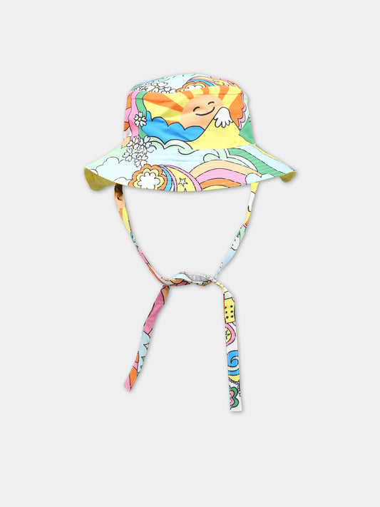 Cloche multicolor per neonati con sole e chitarra,Stella Mccartney Kids,TS0027 Z1067 101MC